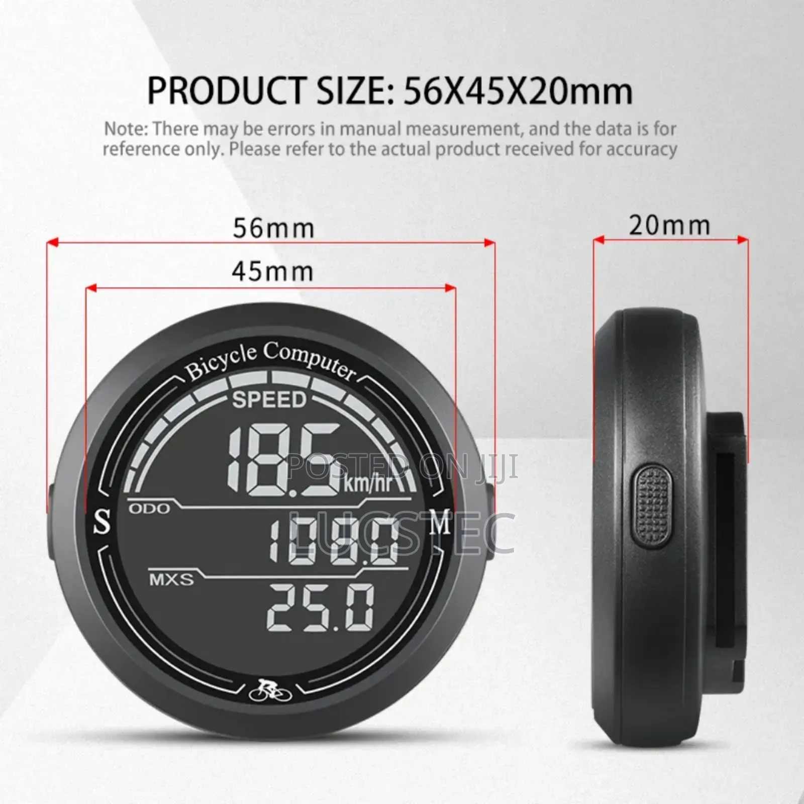 Road Bicycle Computer Luminous Waterproofbike Speed Odometer