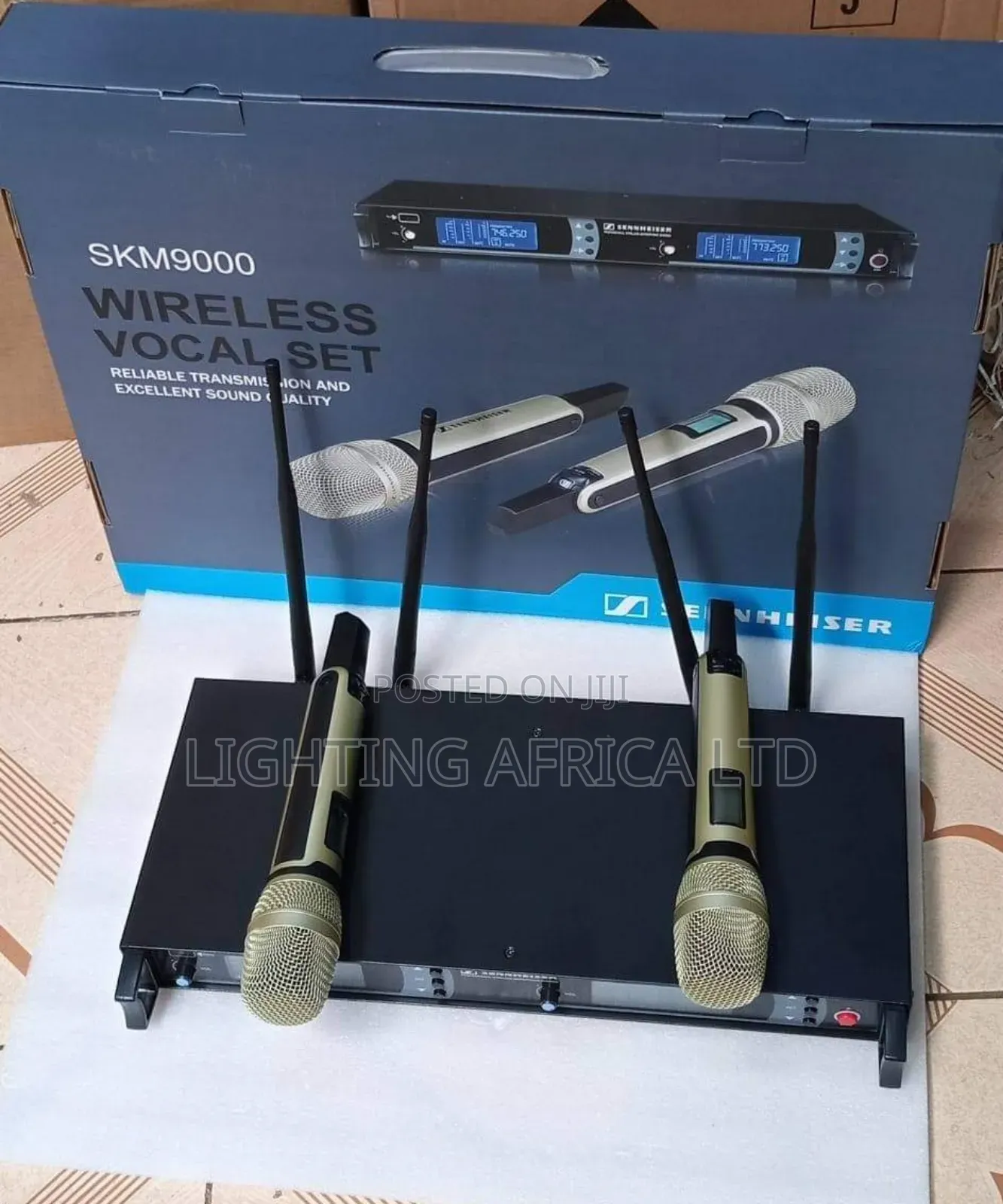 New Smk9000 Vocal Set Sennheiser Wireless Microphone (300m Freq)