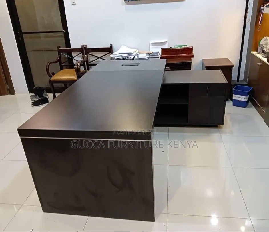 Office Desk:180cm L-Design Modern President Executive Desk