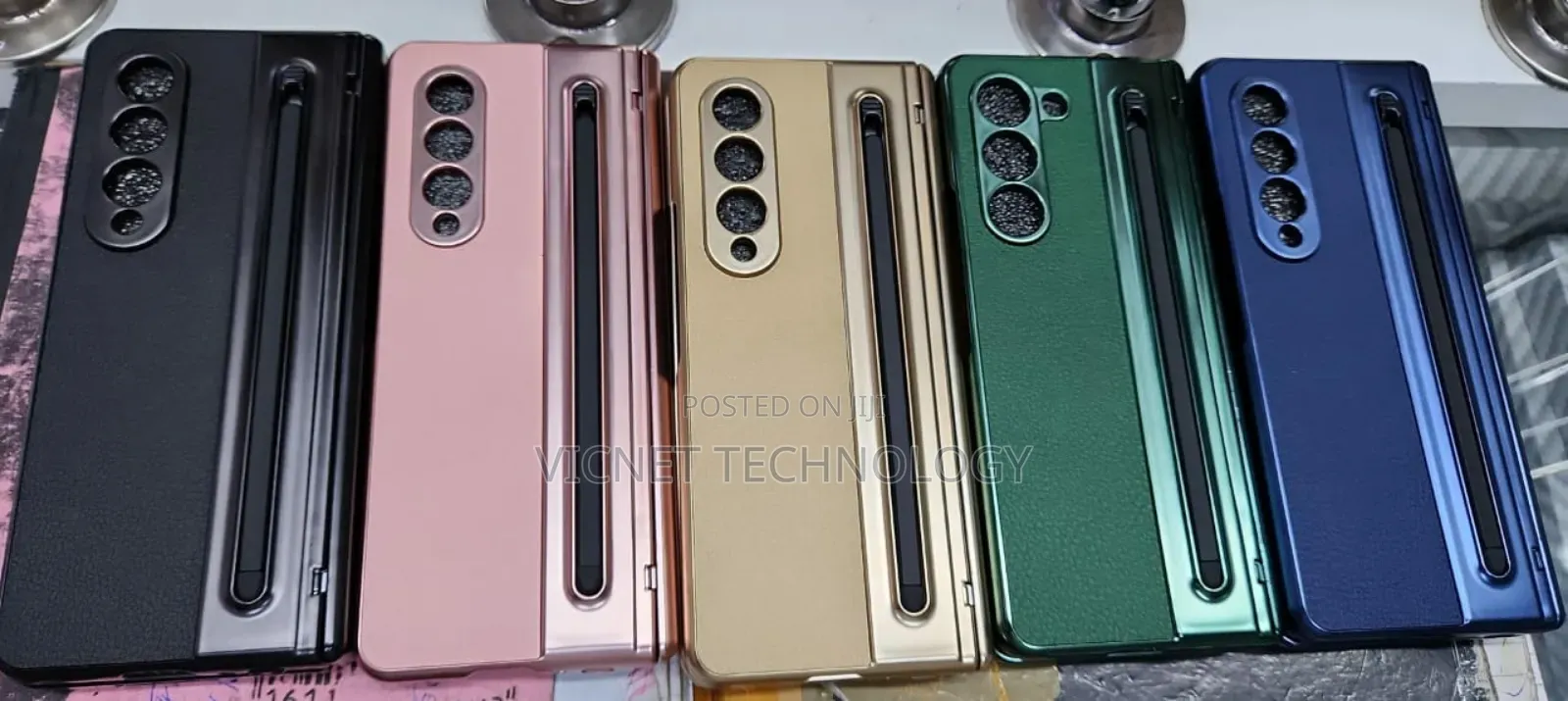 Fold 3 ,4, 5 ,6 Case With S Pen and Screen Protector