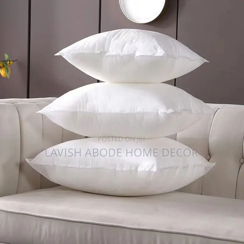 Fibre Filled Throw Pillows 18” X 18” With a Zip