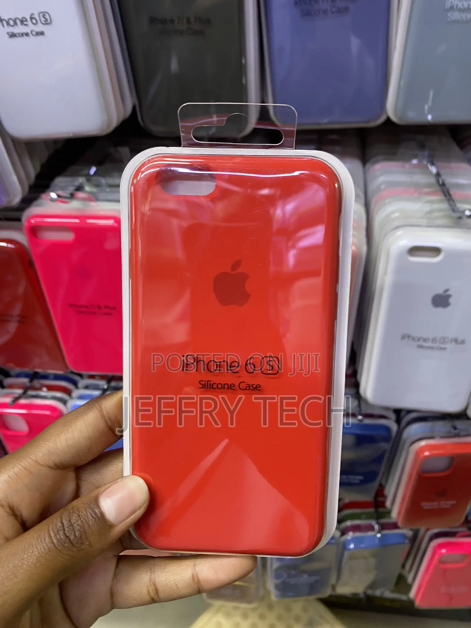 Guagua iPhone 6s Liquid Silicone Soft Rubber Case-Hot Pink