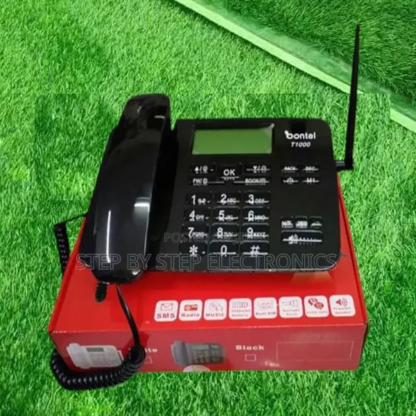 Inexpensive Bontel T1000 Dual Sim GSM Landline Desktop Phone