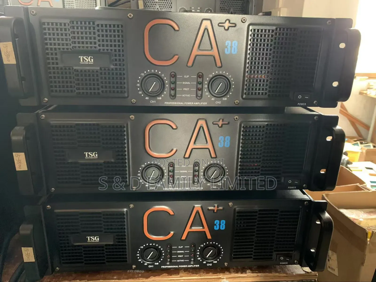 TSG Ca38+ Power Amplifier