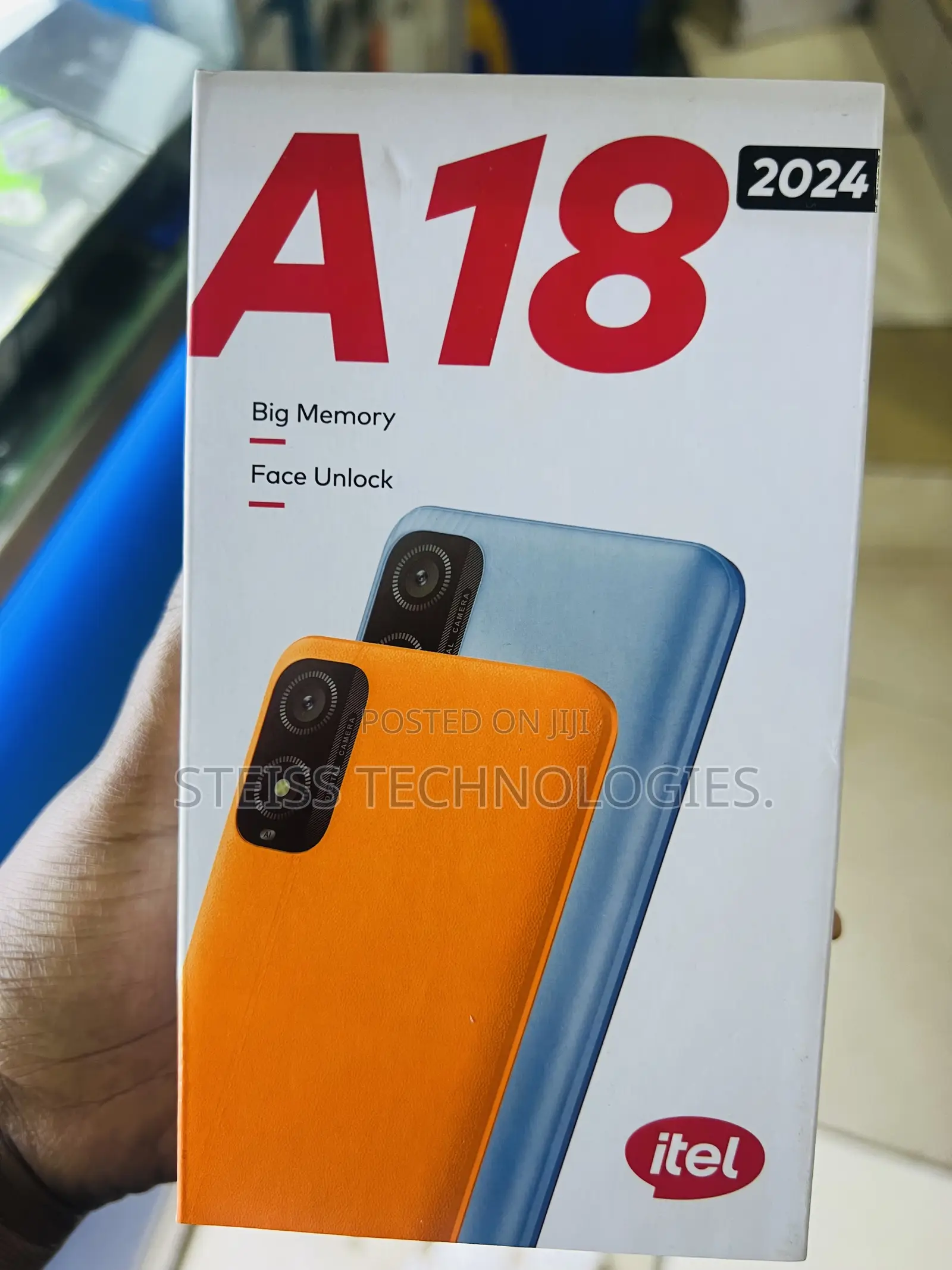 New Itel A18 32 GB Black