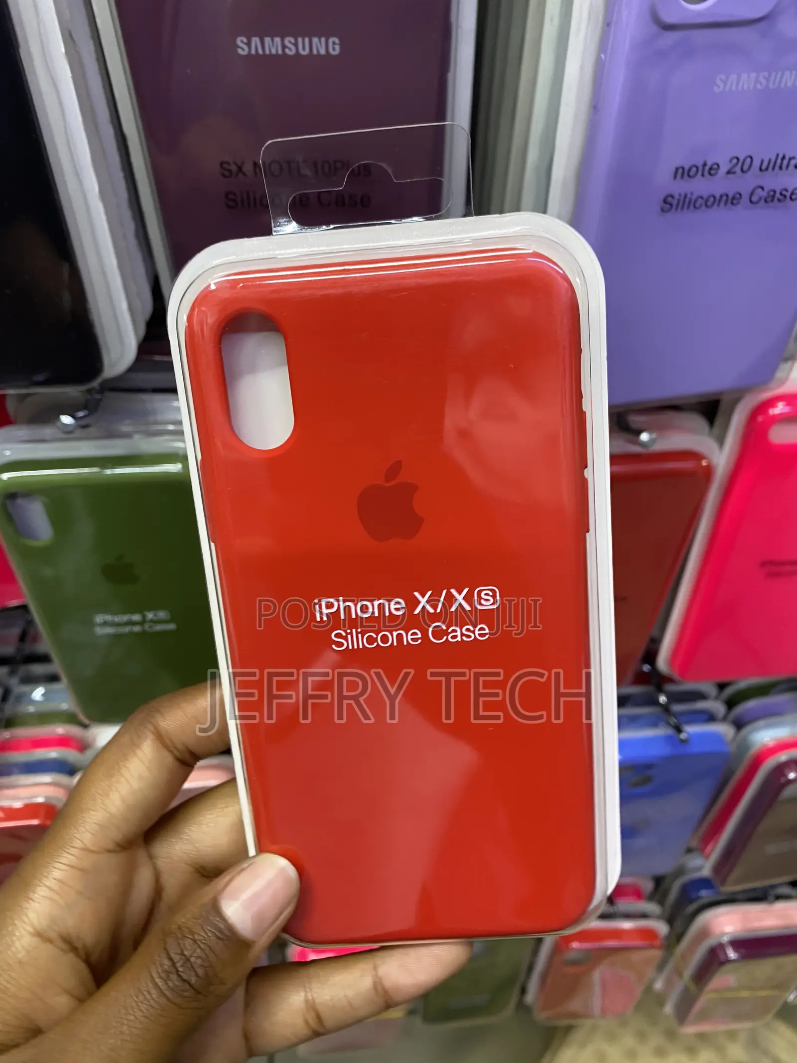 Yatwin Liquid Silicone Case for iPhone X/Xs - Orange