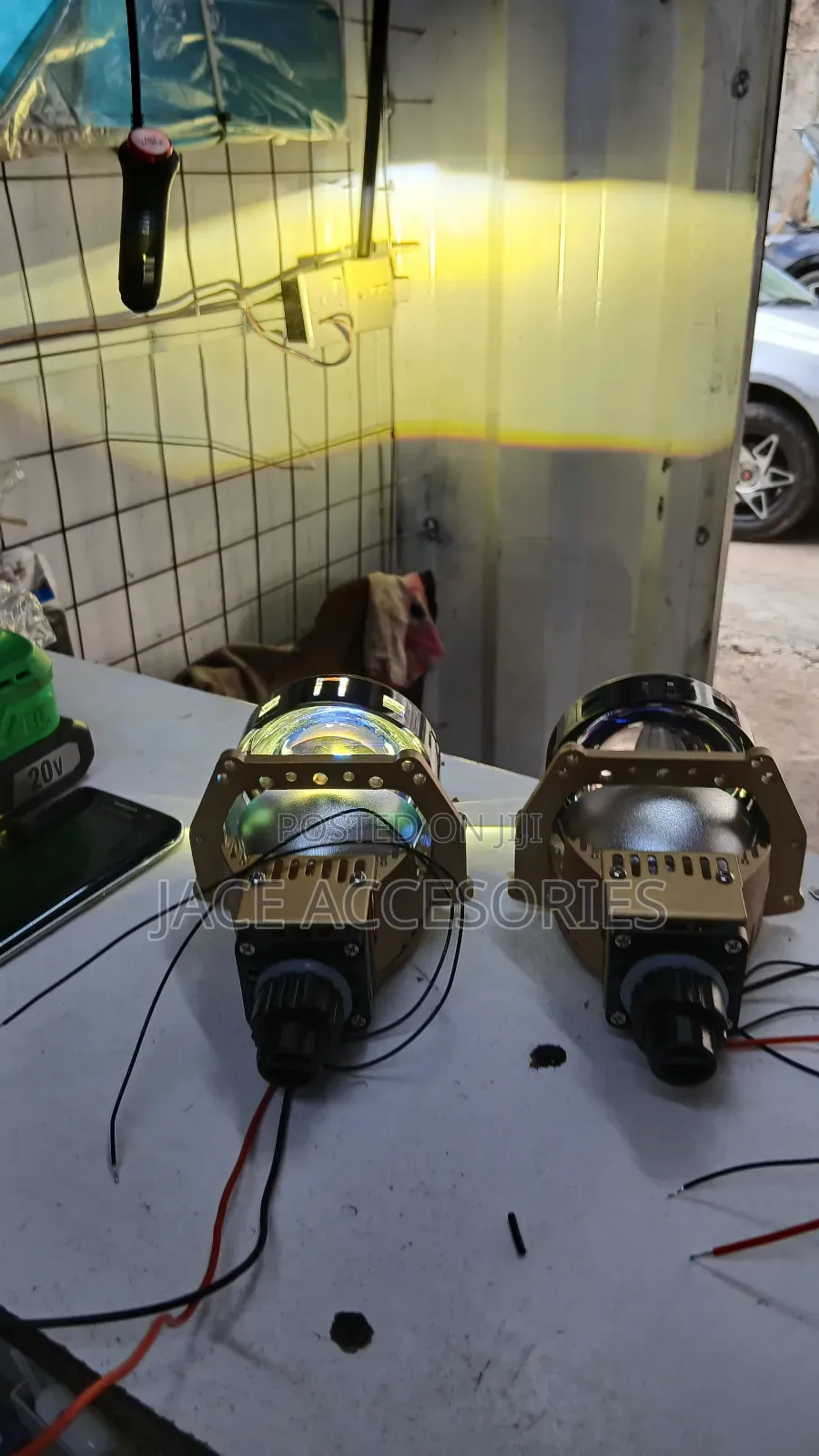 All Weather 3 Color  Headlight  Projectors