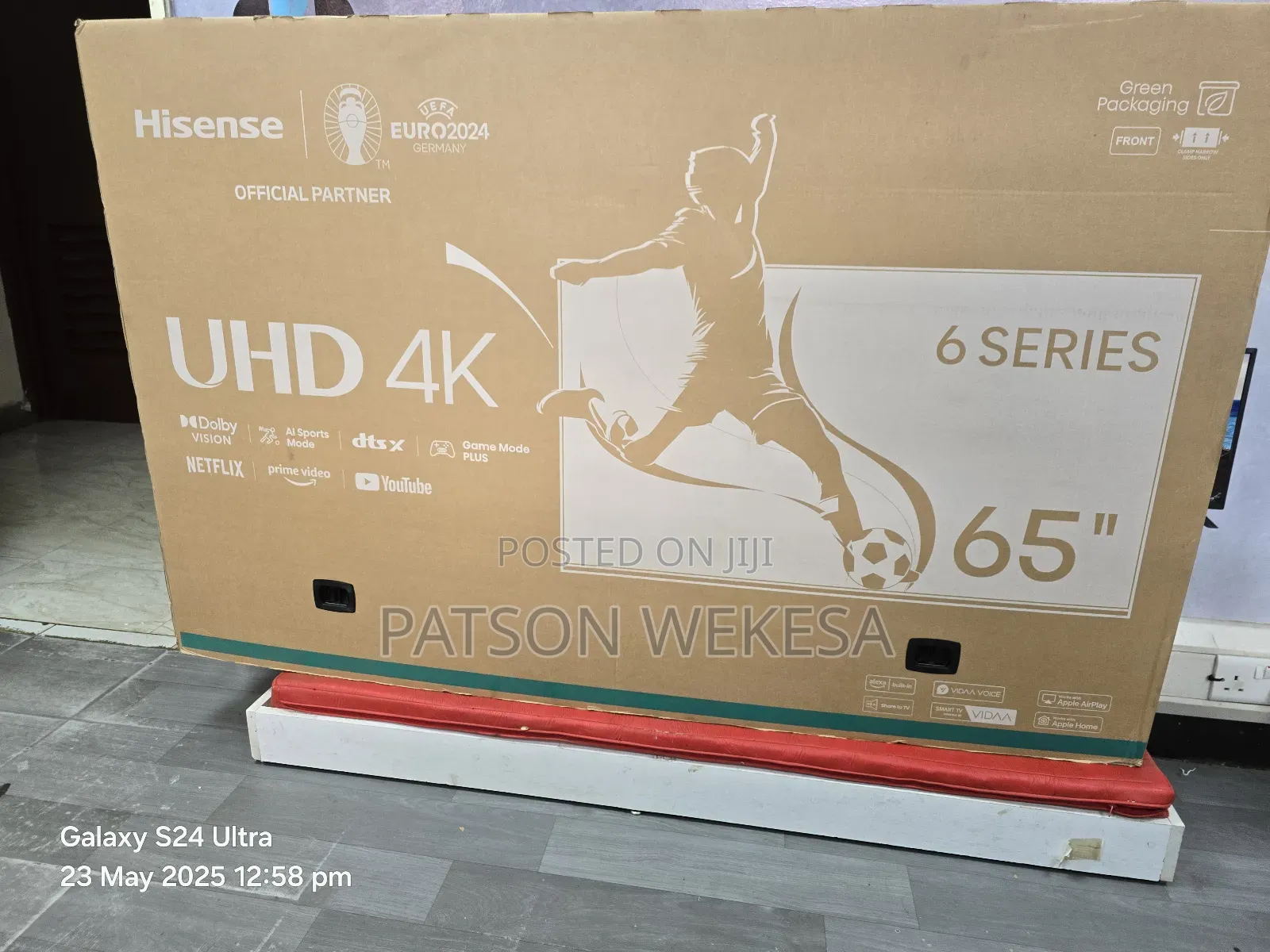 Hisense 65 Inch 65a6n (New 2025) Uhd Smart Frameless Tv