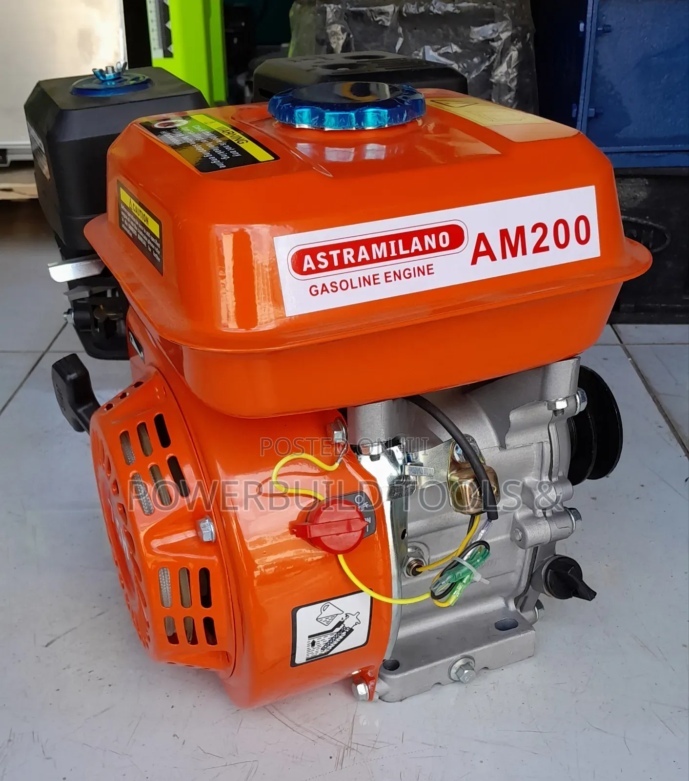 Astramilano 7.5hp Petrol Powered Engine