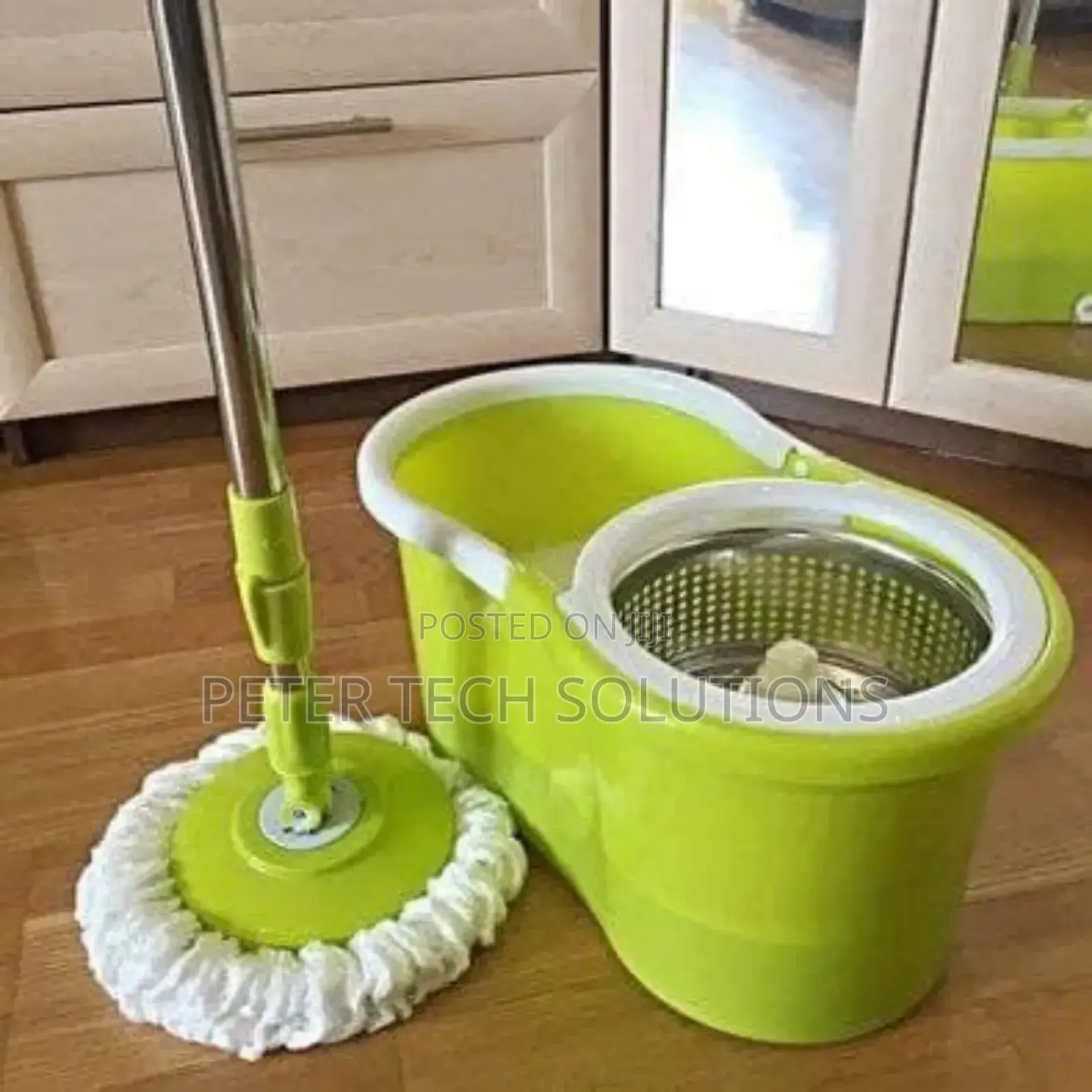 Spin Mop Stainless Steel Wash Basin Durable All Colours