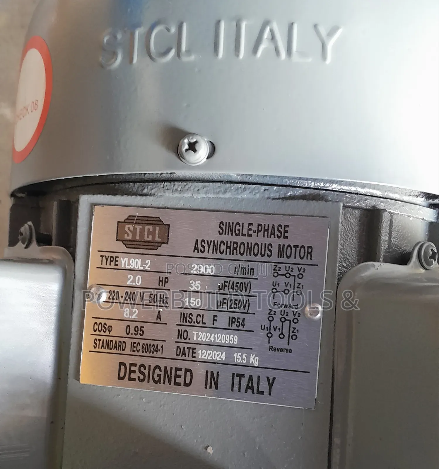 High Speed Motors 2hp STCL Brand