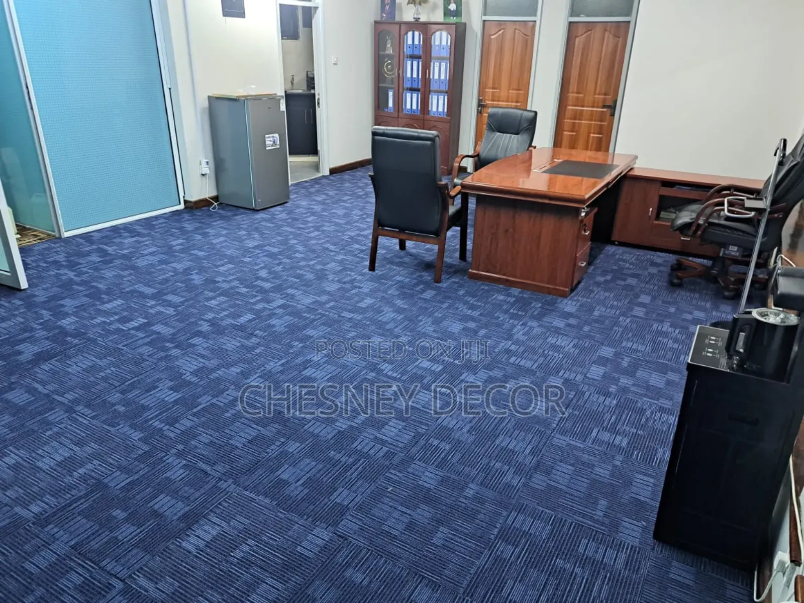 Navy Blue Carpet Tiles