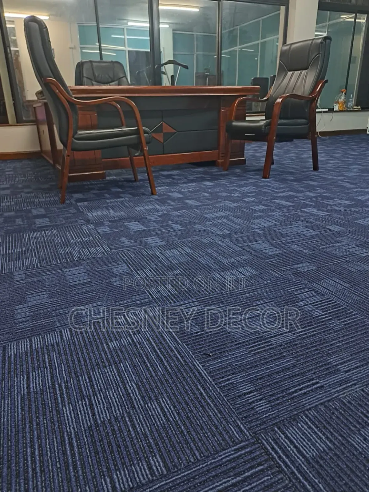 Navy Blue Carpet Tiles