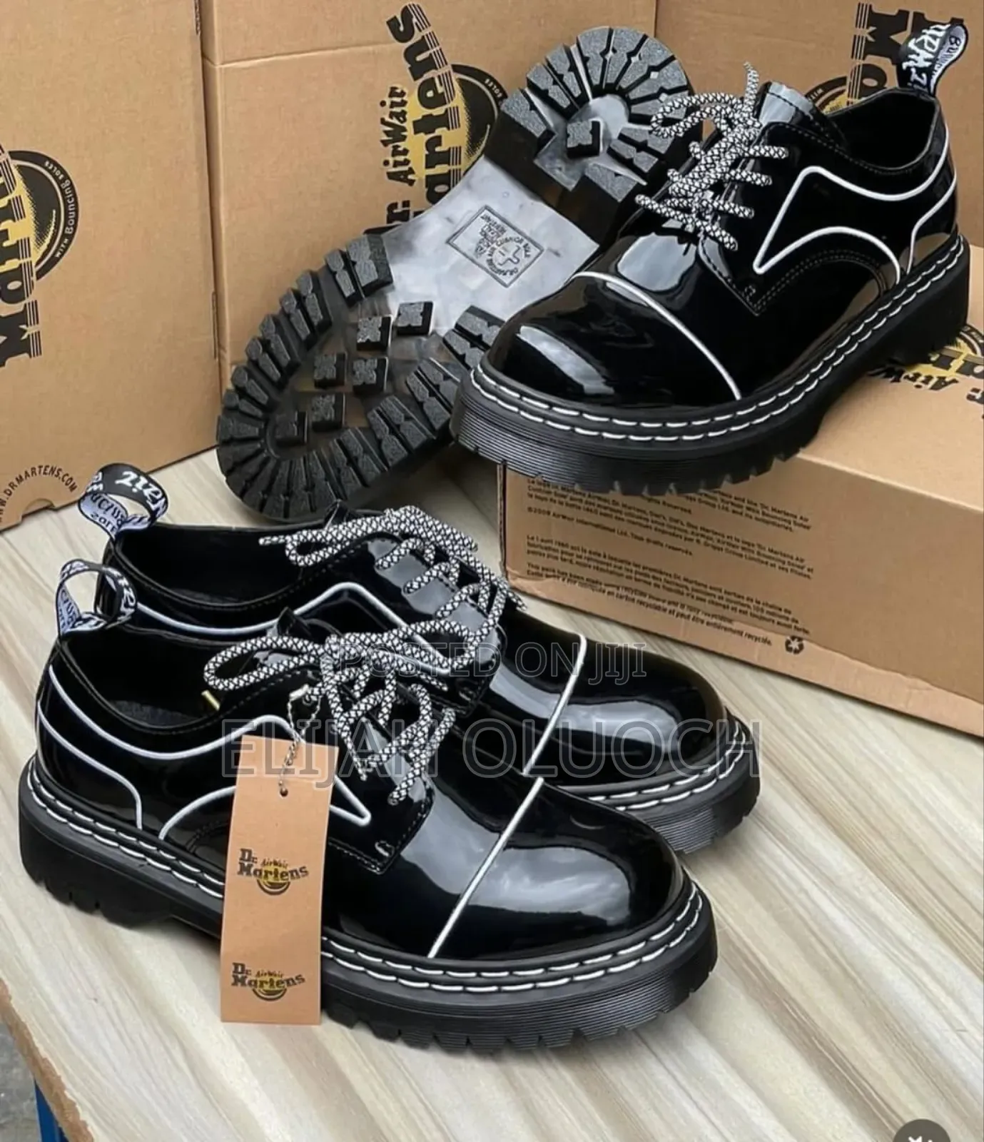 Dr.Martens Wet Look Single Sole