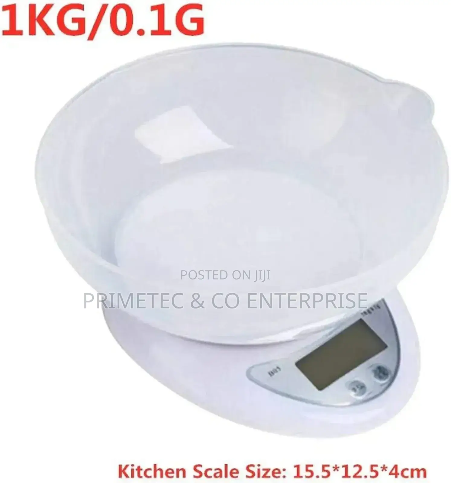 *Digital Kitchen Weighing Scale With Bowl