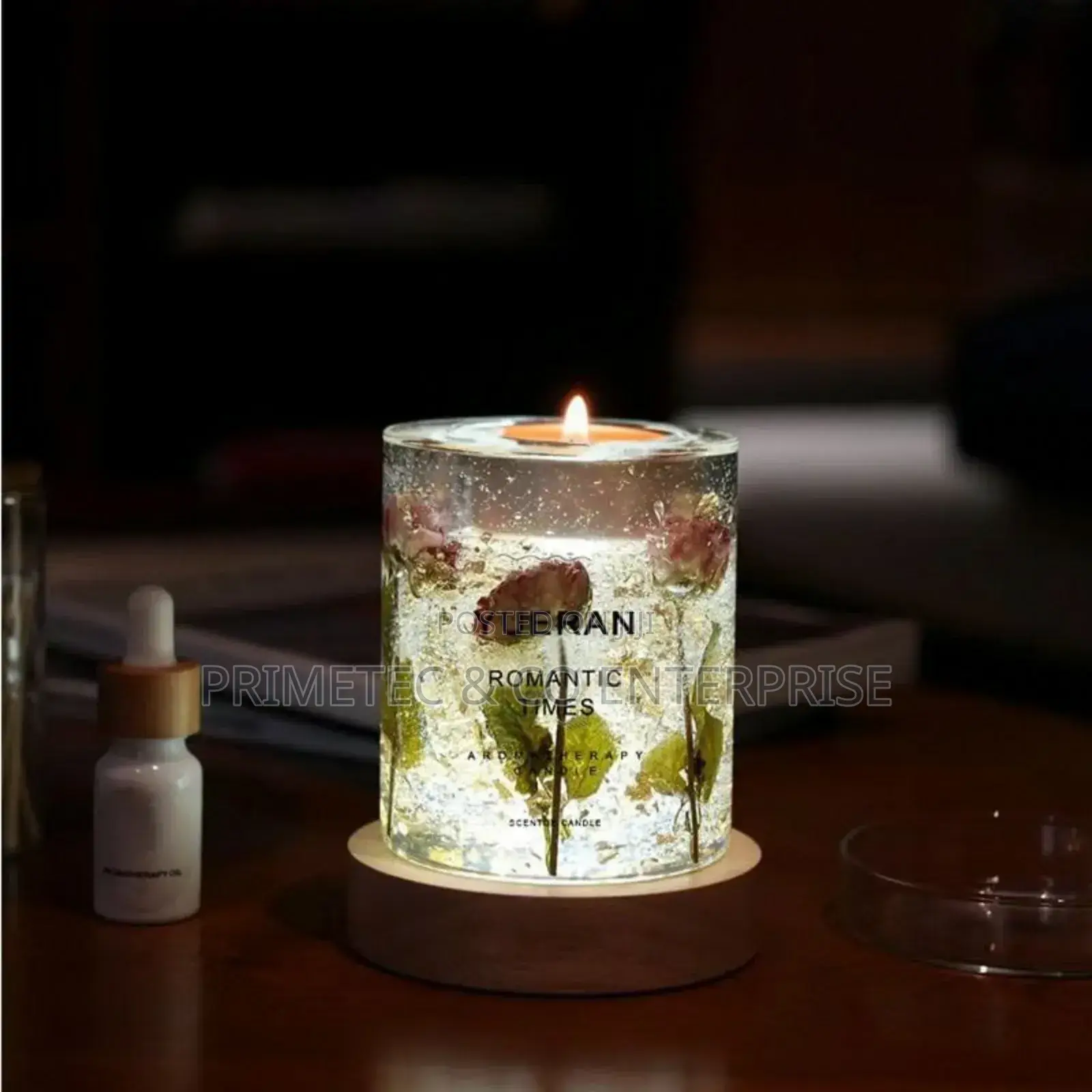 Luxury (Romantic) Jelly Soy Wax Scented Candle.