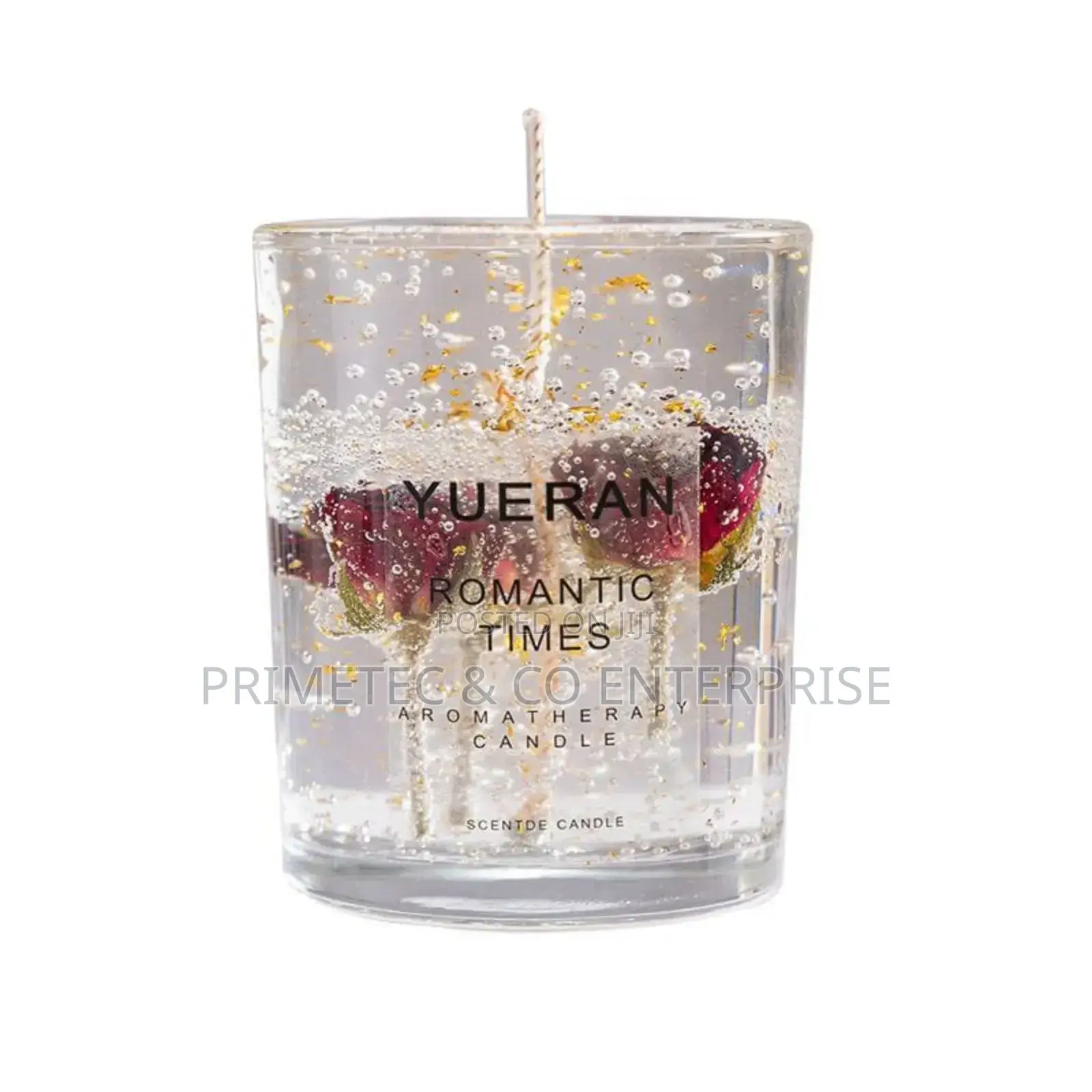 Luxury (Romantic) Jelly Soy Wax Scented Candle.