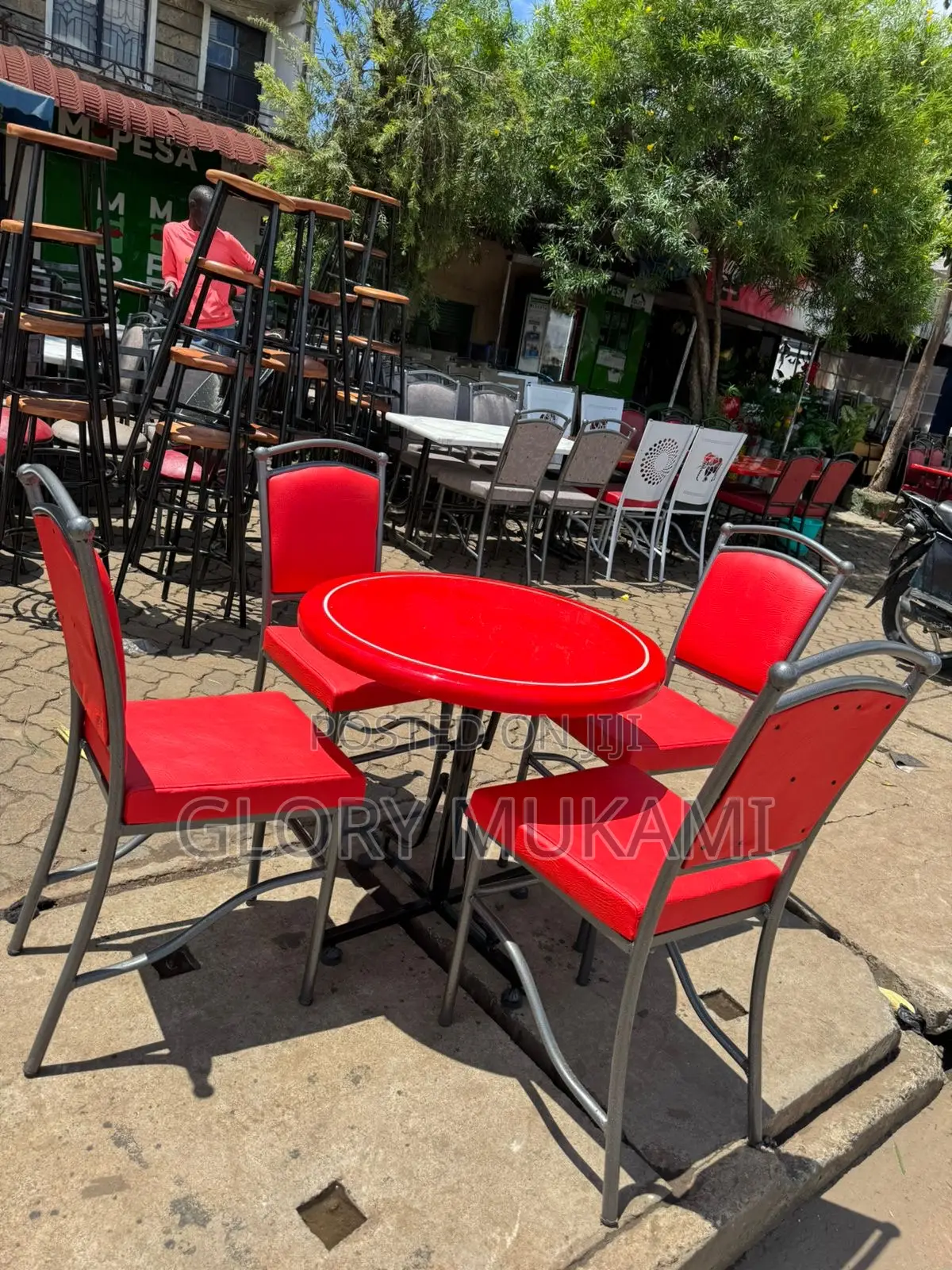 Restaurant And Bar Chairs And Table