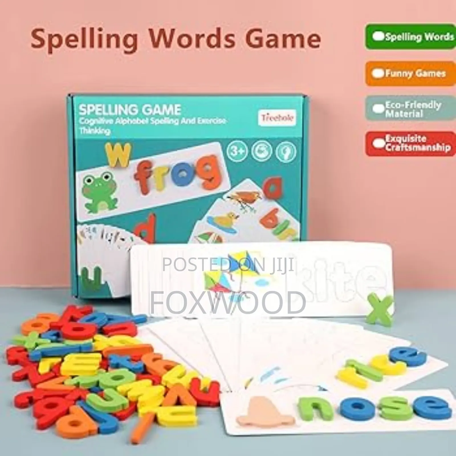 Spelling Game," Designed to Help Children Learn to Spell.