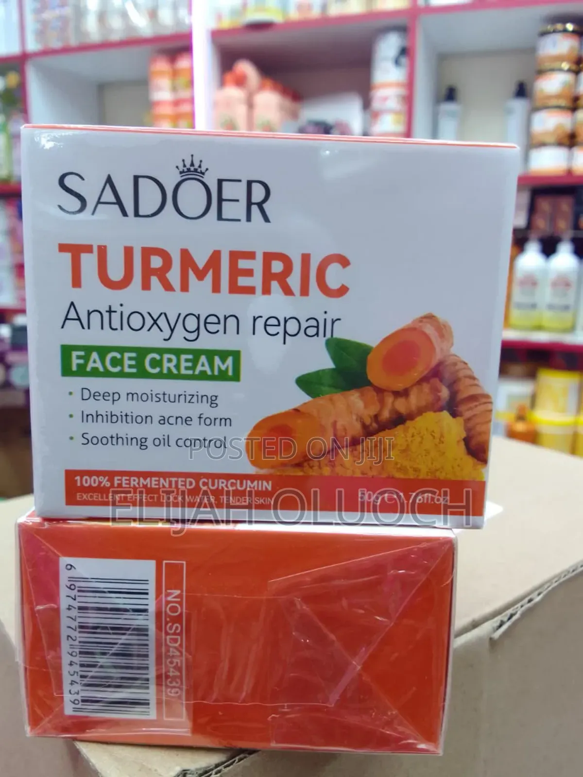 Sadoer Tumeric Antyoxygen Repair Face Acream