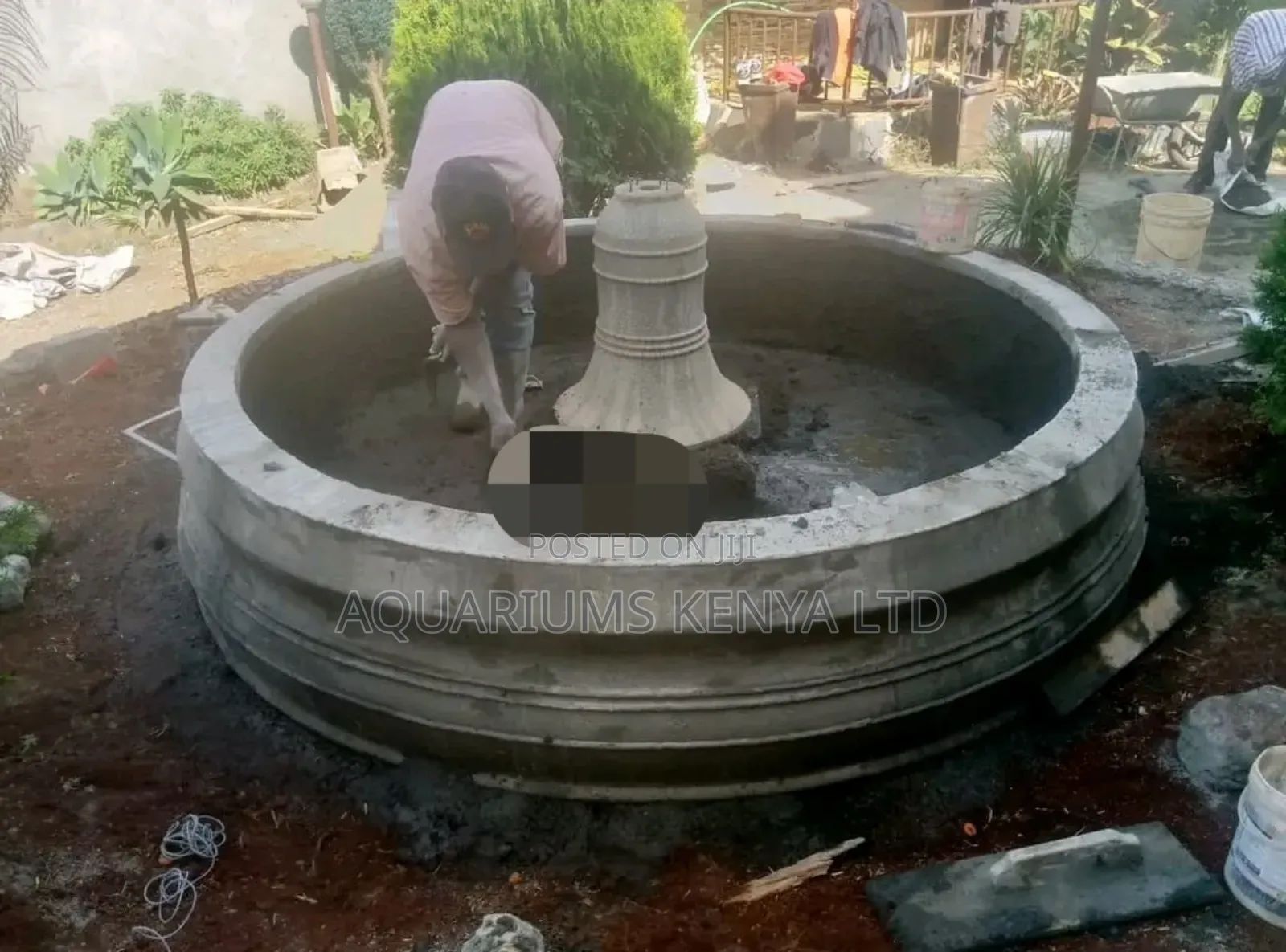 Italian Fountain Construction 