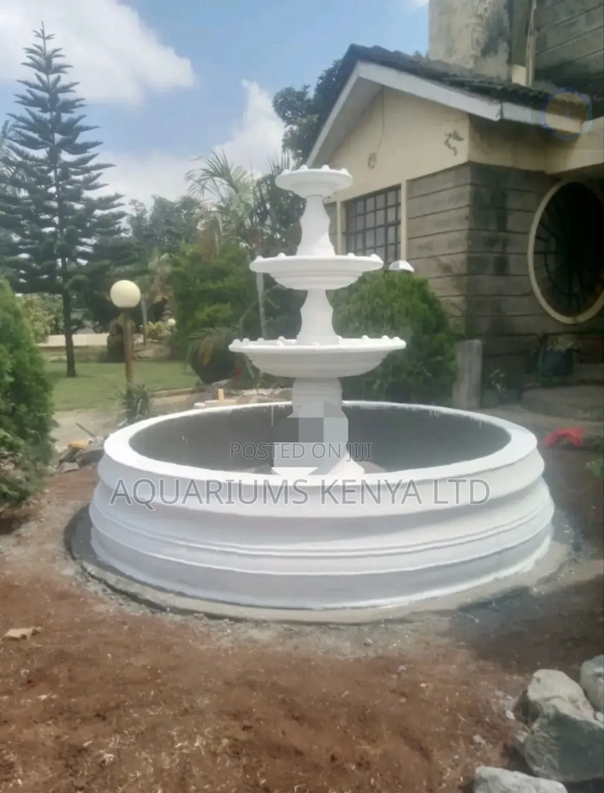 3 Tiar Italian Fountain Construction 