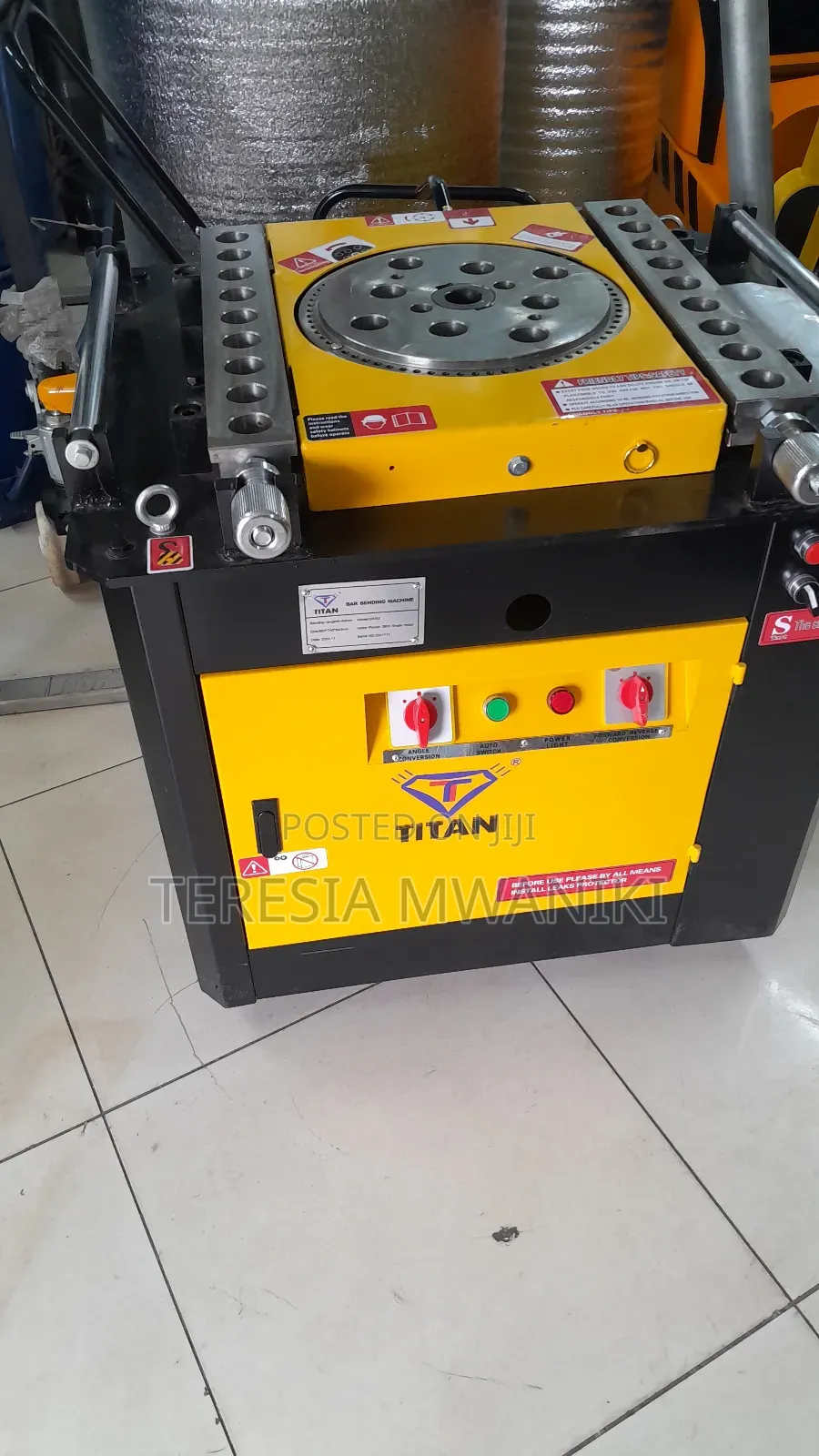 Steel Bar Bender  Machine,