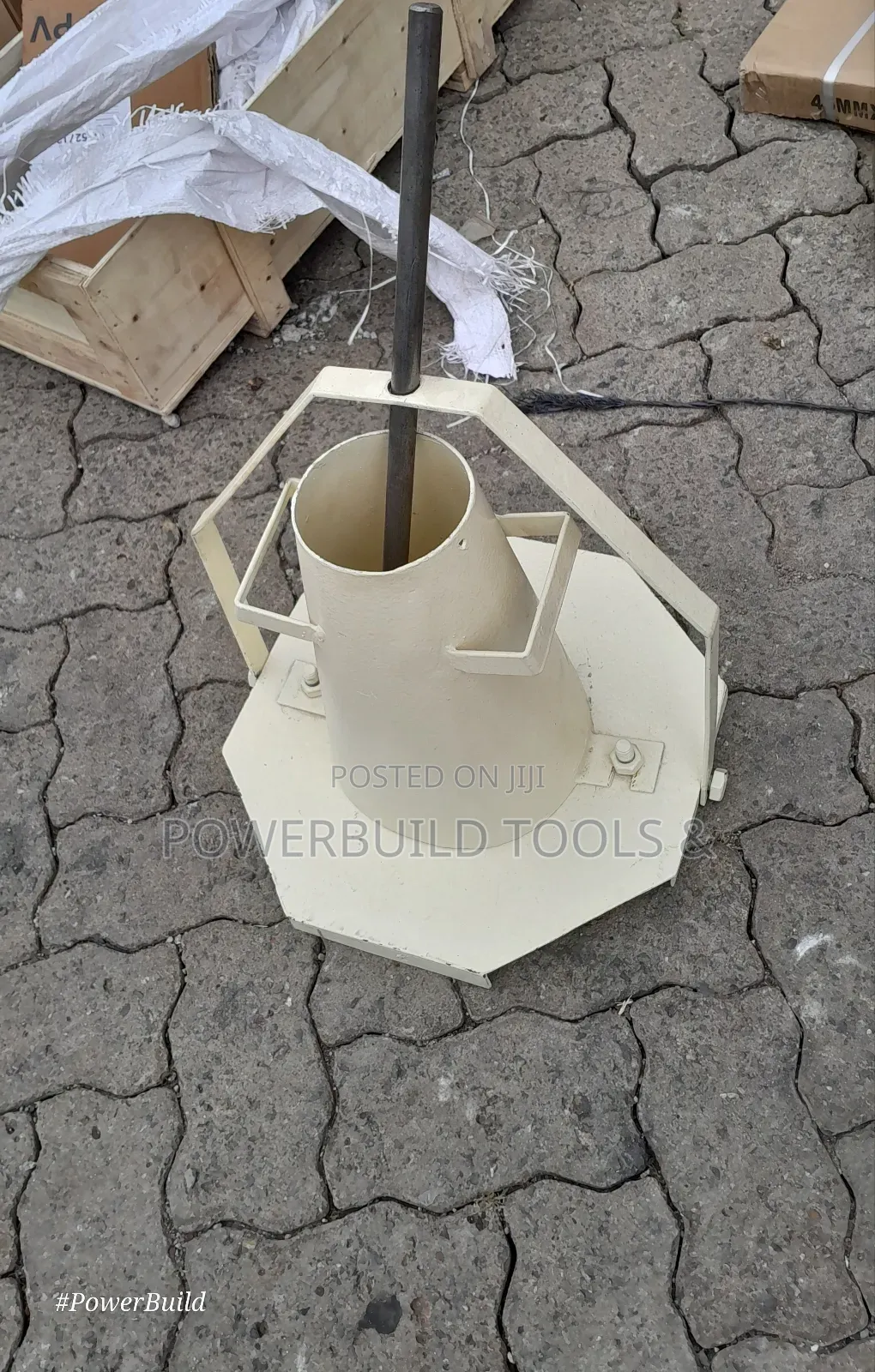 Slump Cone/Abrams Cone Test Apparatus