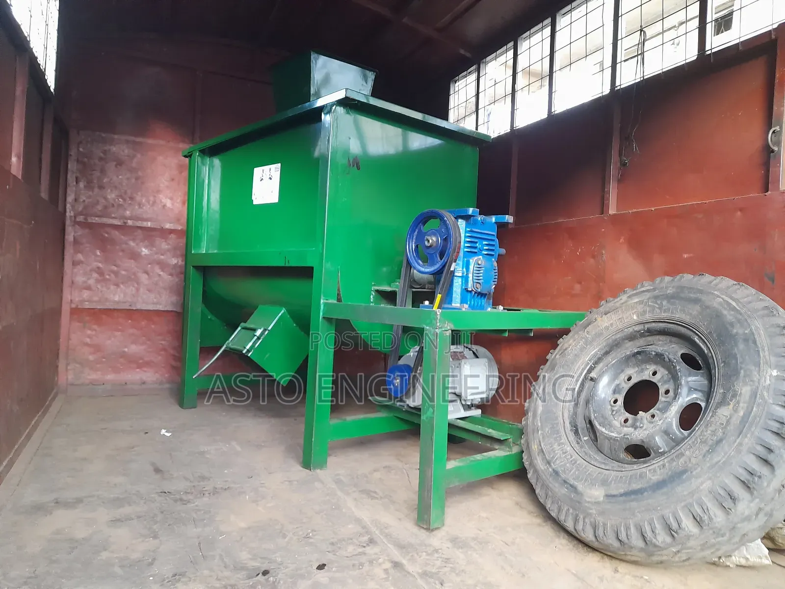 Ribbon Mixer Unit Machine (Rmm-300)