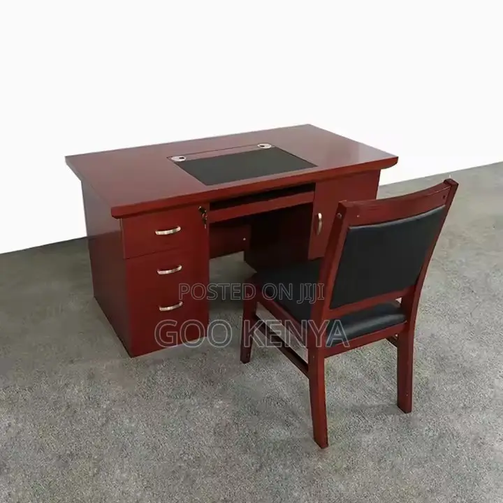 Office Desk ; Single Person Office Computer Desk With Drawer