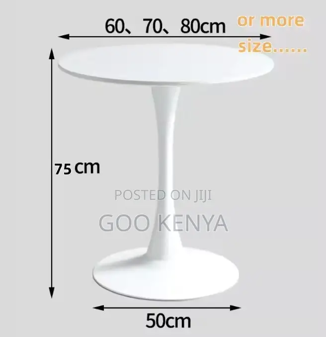 Office Table Tulip Design Round Dining Office Table