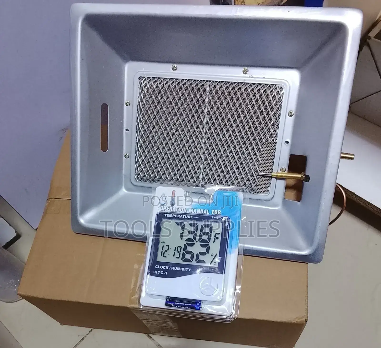 Gas Brooder and Humidity and Temperature Meter