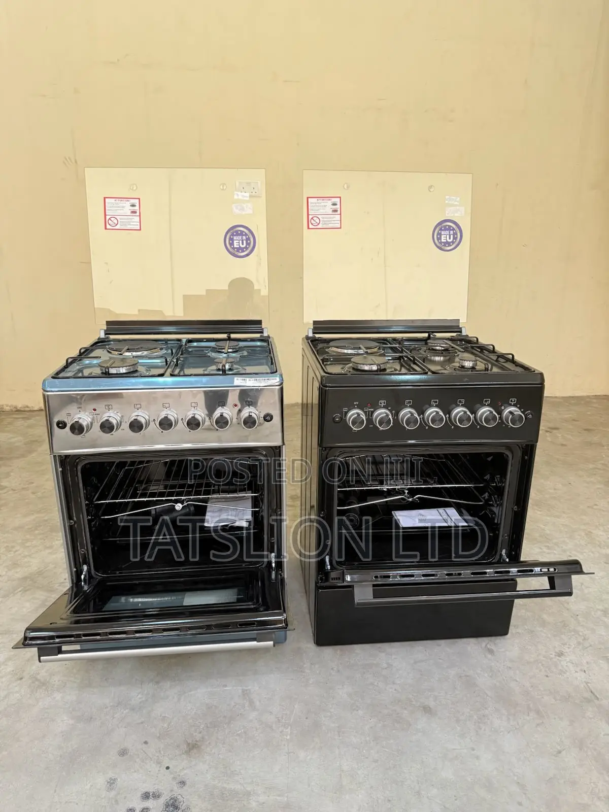 Roch 60*60 ,3+1 Standing Cooker, 3 Gas and 1 Electric Plate