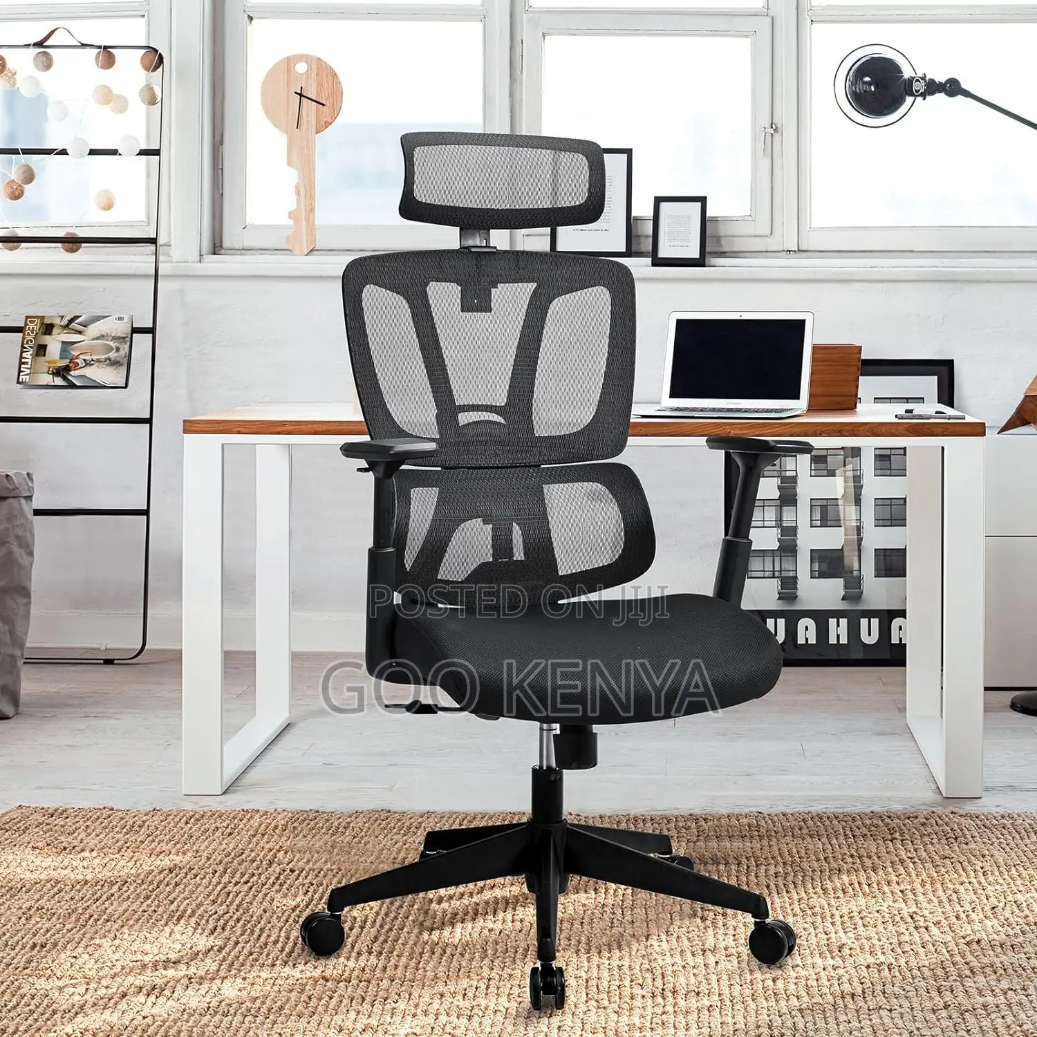 Office Chair ; Orthopedic High-Back Office Chair