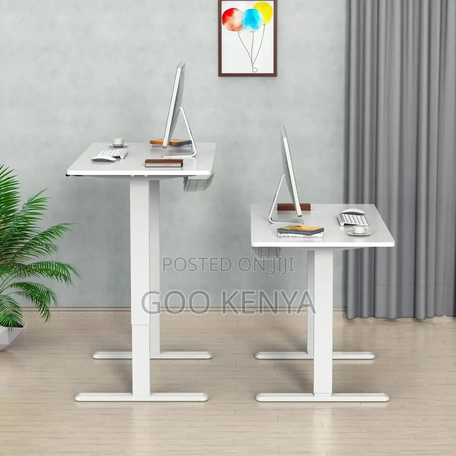 Office Desk ; Classic 120cm Electric Height Desk