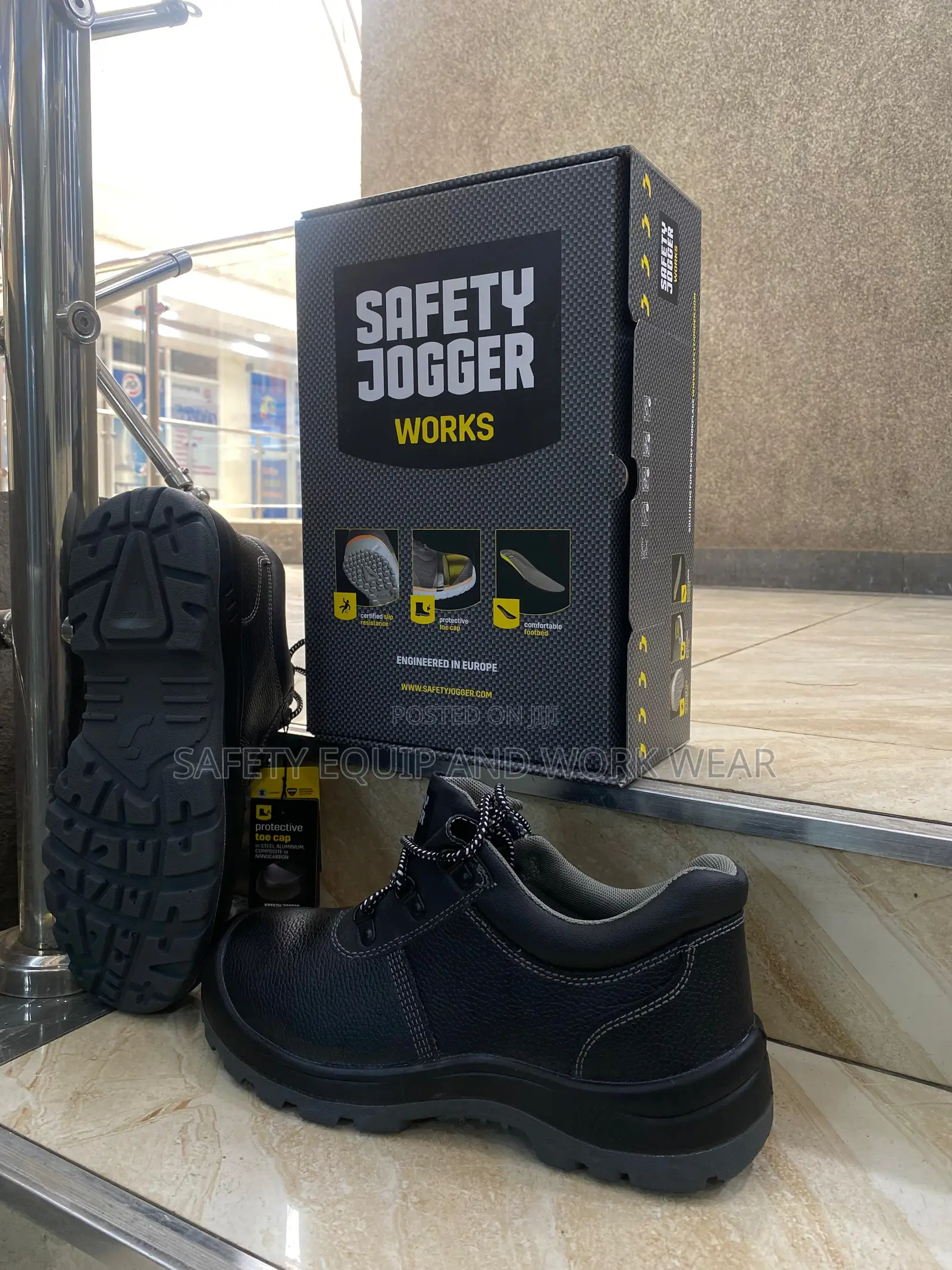 Best Run Safety Shoes Wide Size Range