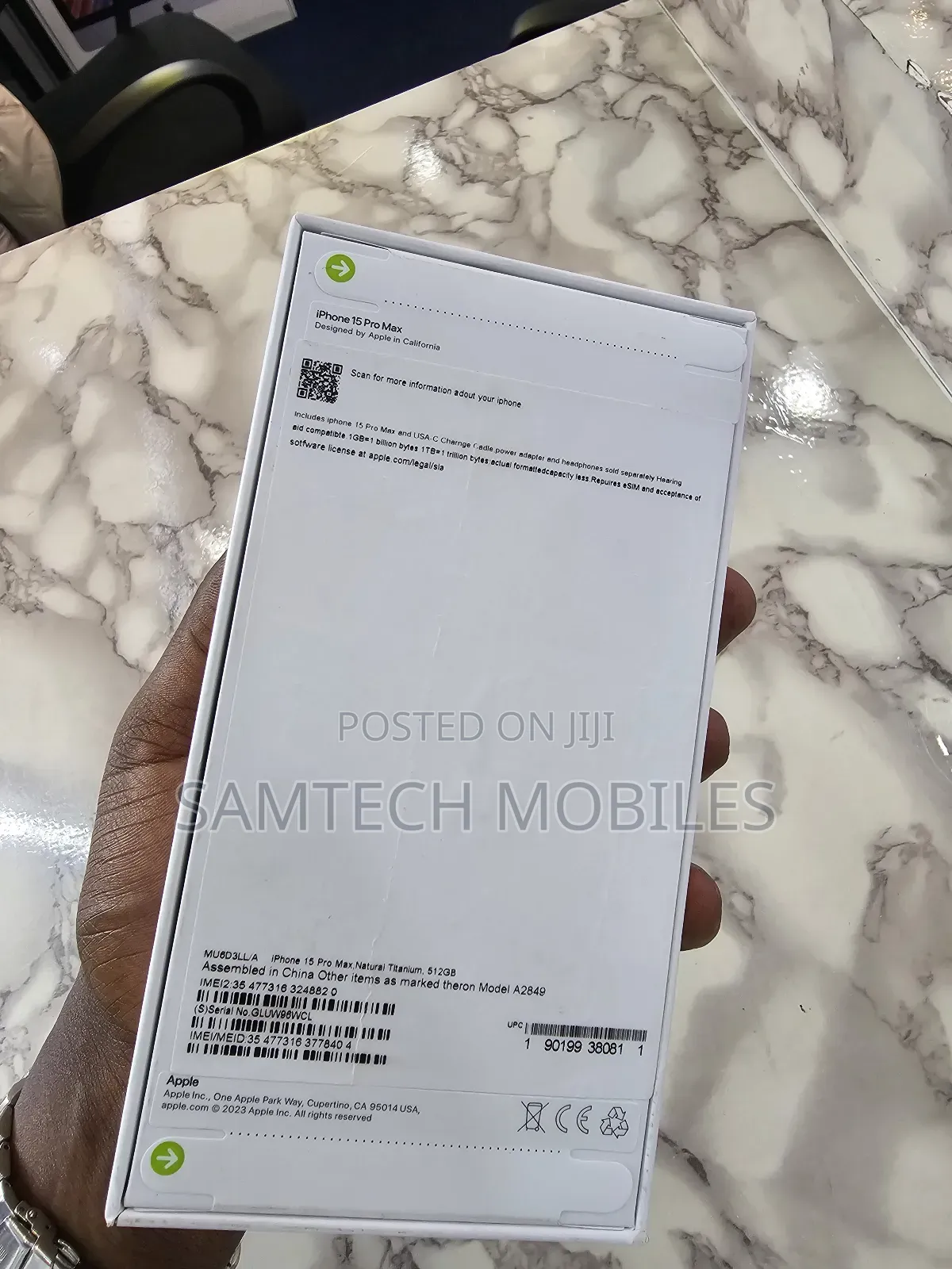 New Apple iPhone 15 Pro Max 512 GB