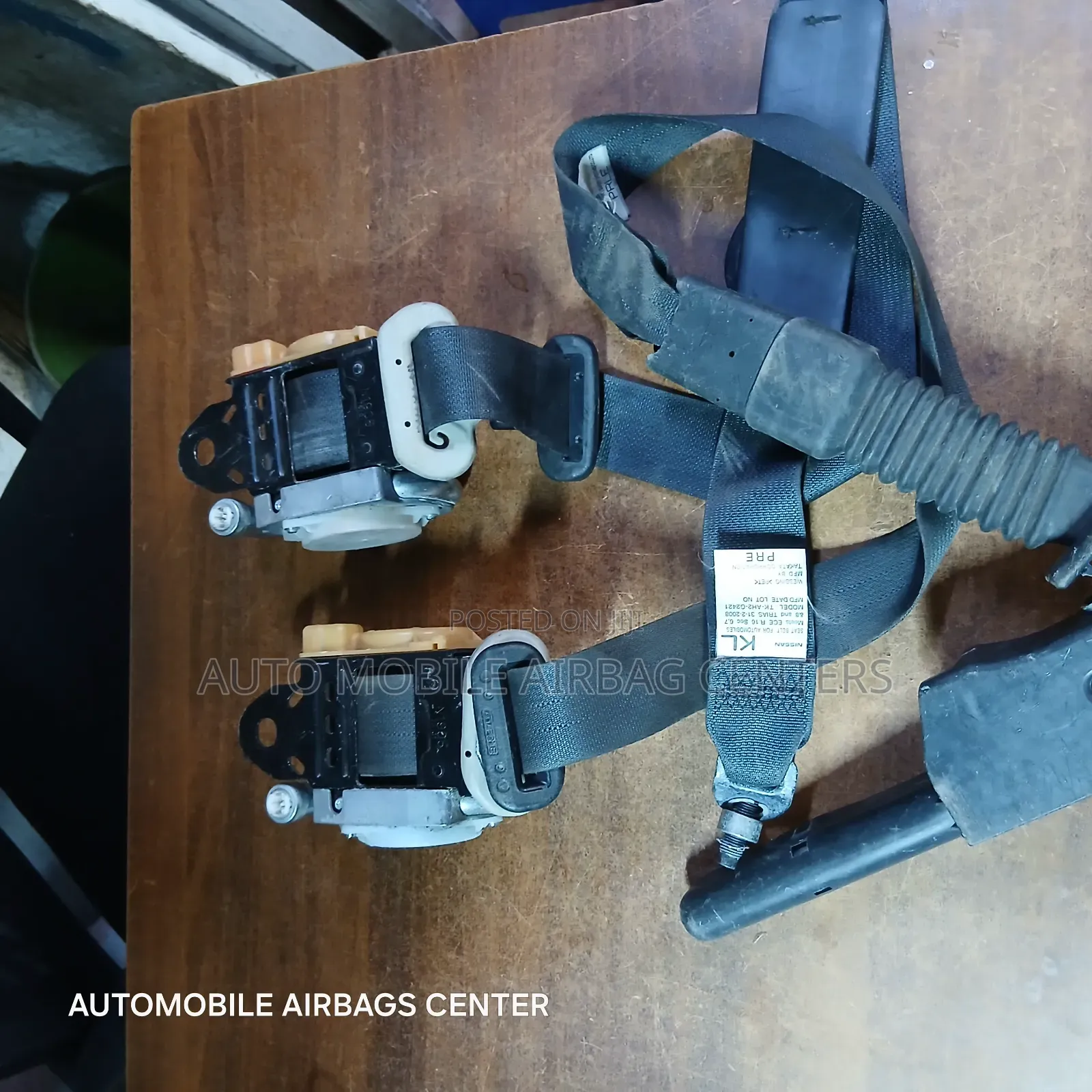 Nissan Extrail Nt31 Seatbelts