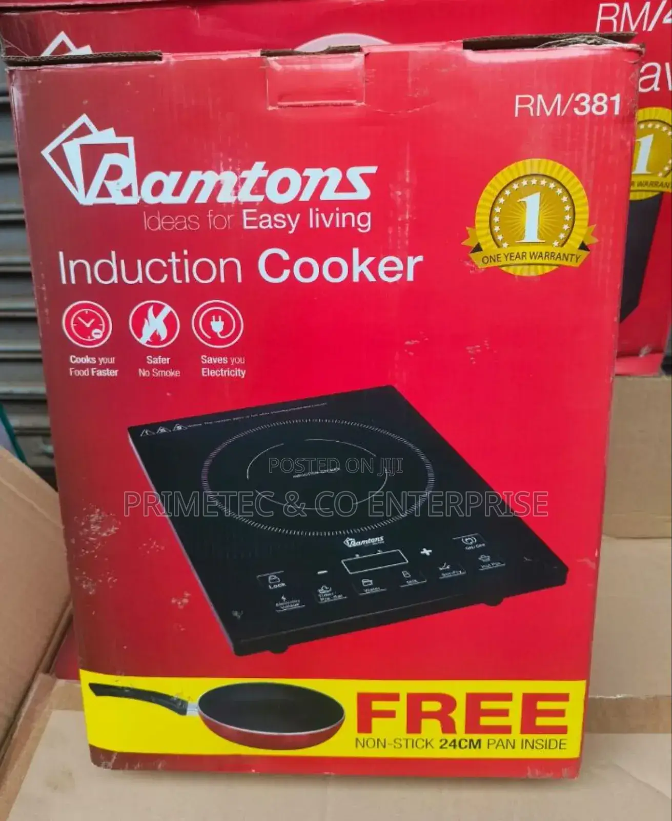 Ramtons Induction Cooker