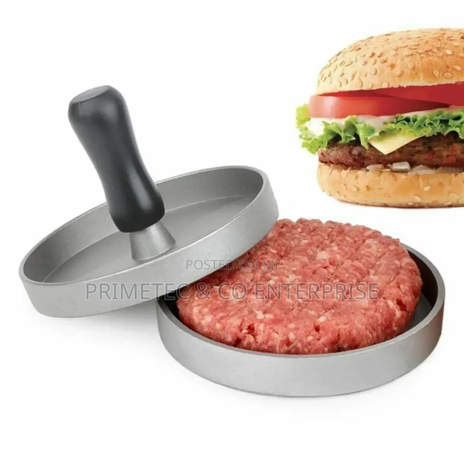 Stainless Steel Burger Press