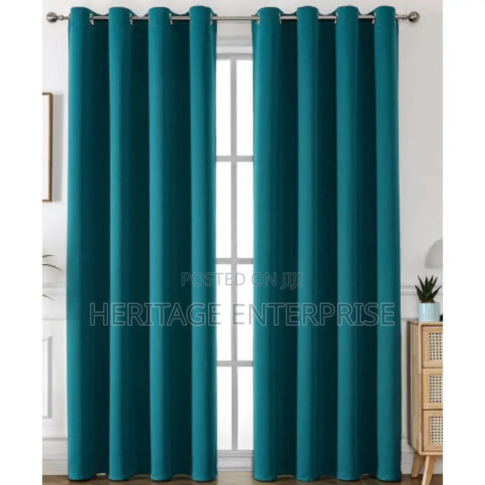 Curtain 2m White Sheer