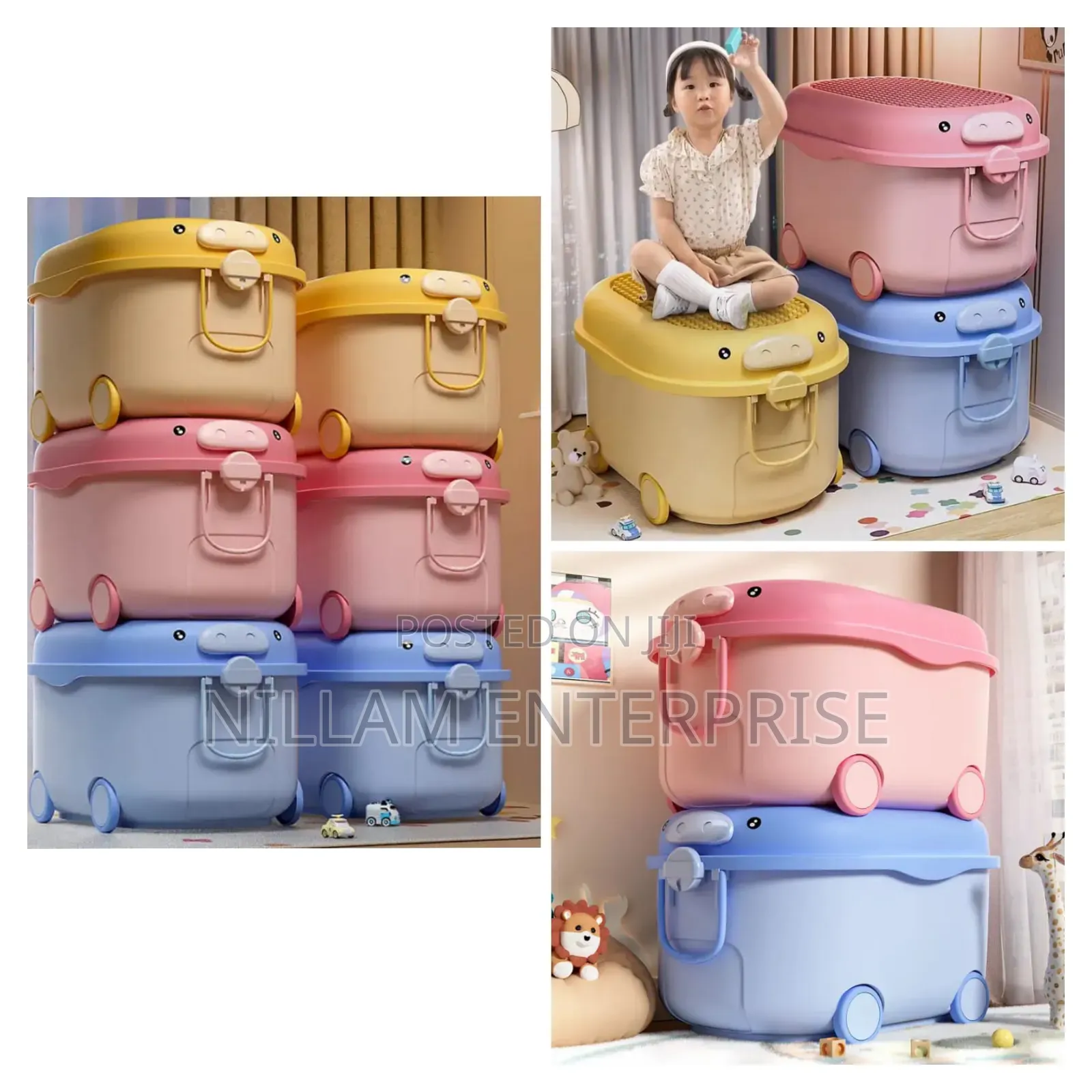 Beautiful Portable Baby Storage Box