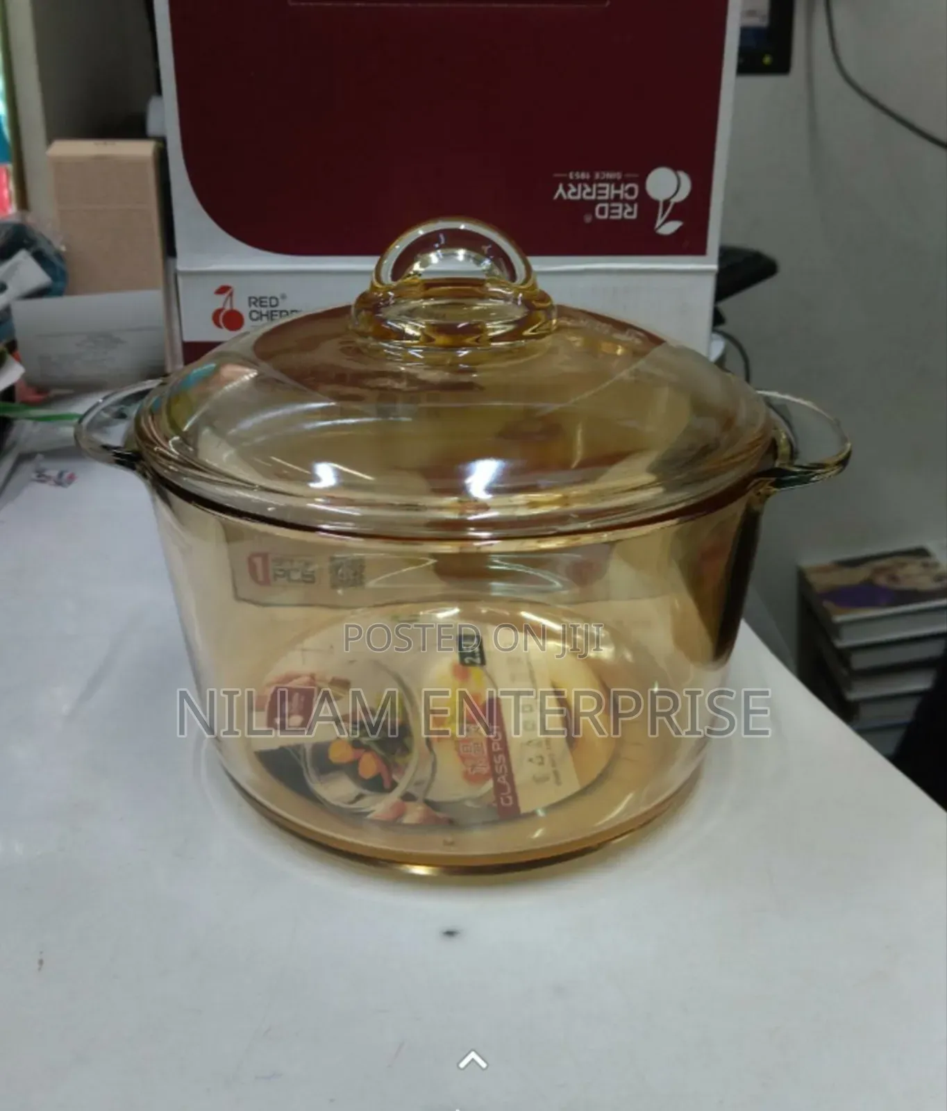 Serving Glass Pot*