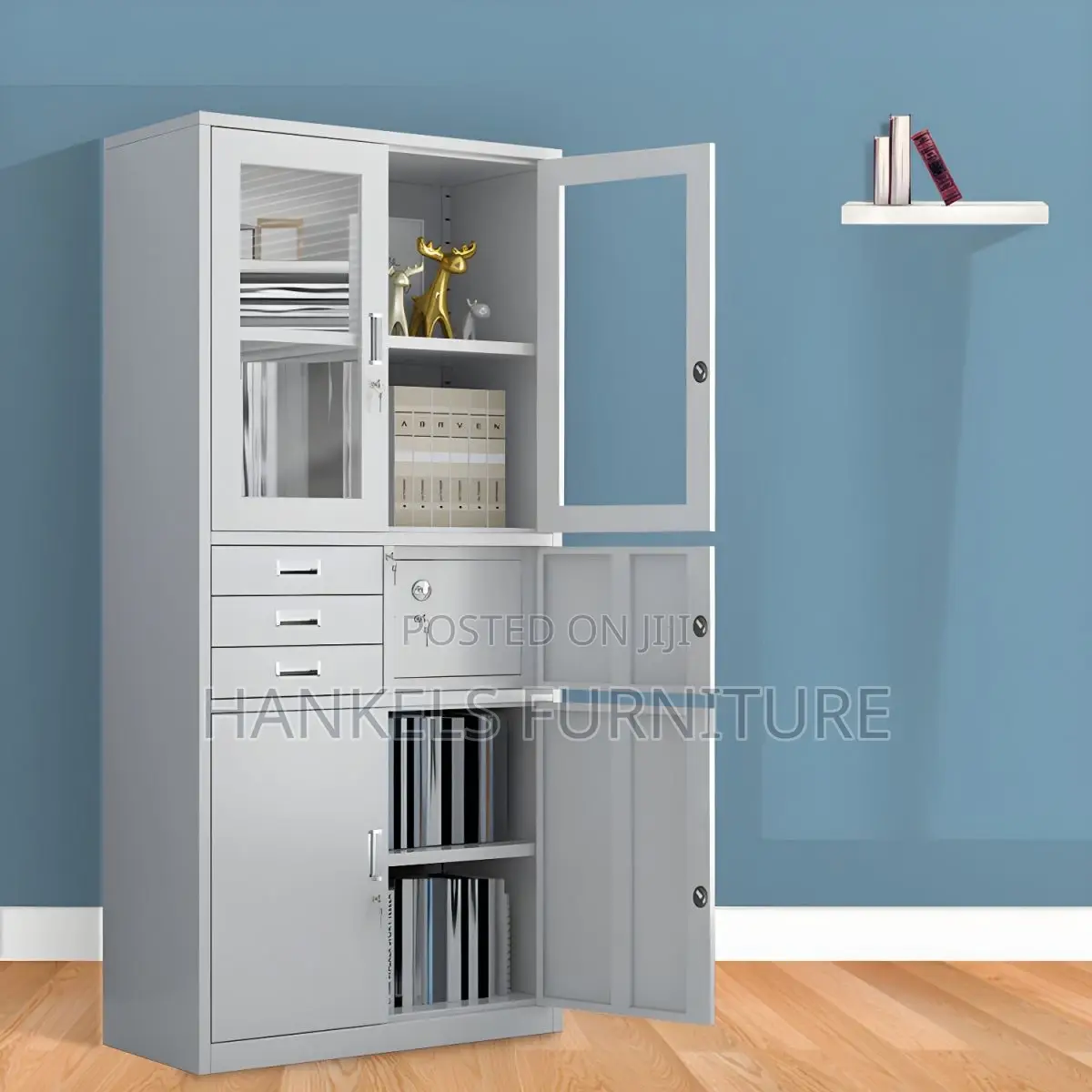 Steel Office Cabinet With Safe