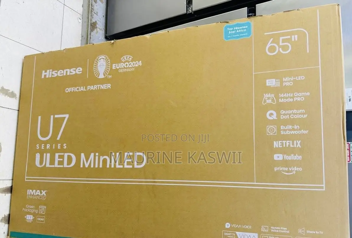 Hisense 65u7nken 65 Inch Series Mini-Led Uled TV