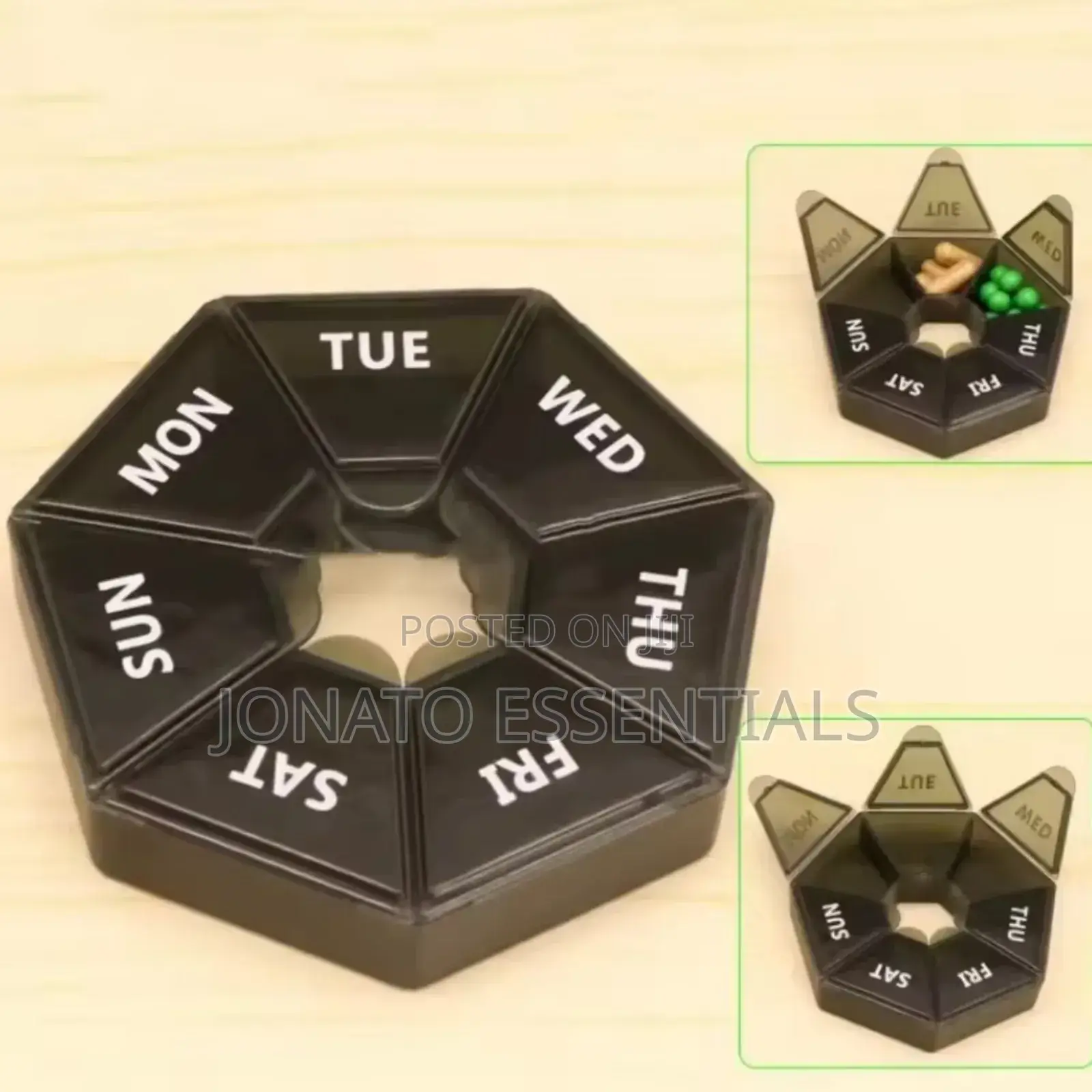 7 Day Pill Box And Organizer, Pill Cases