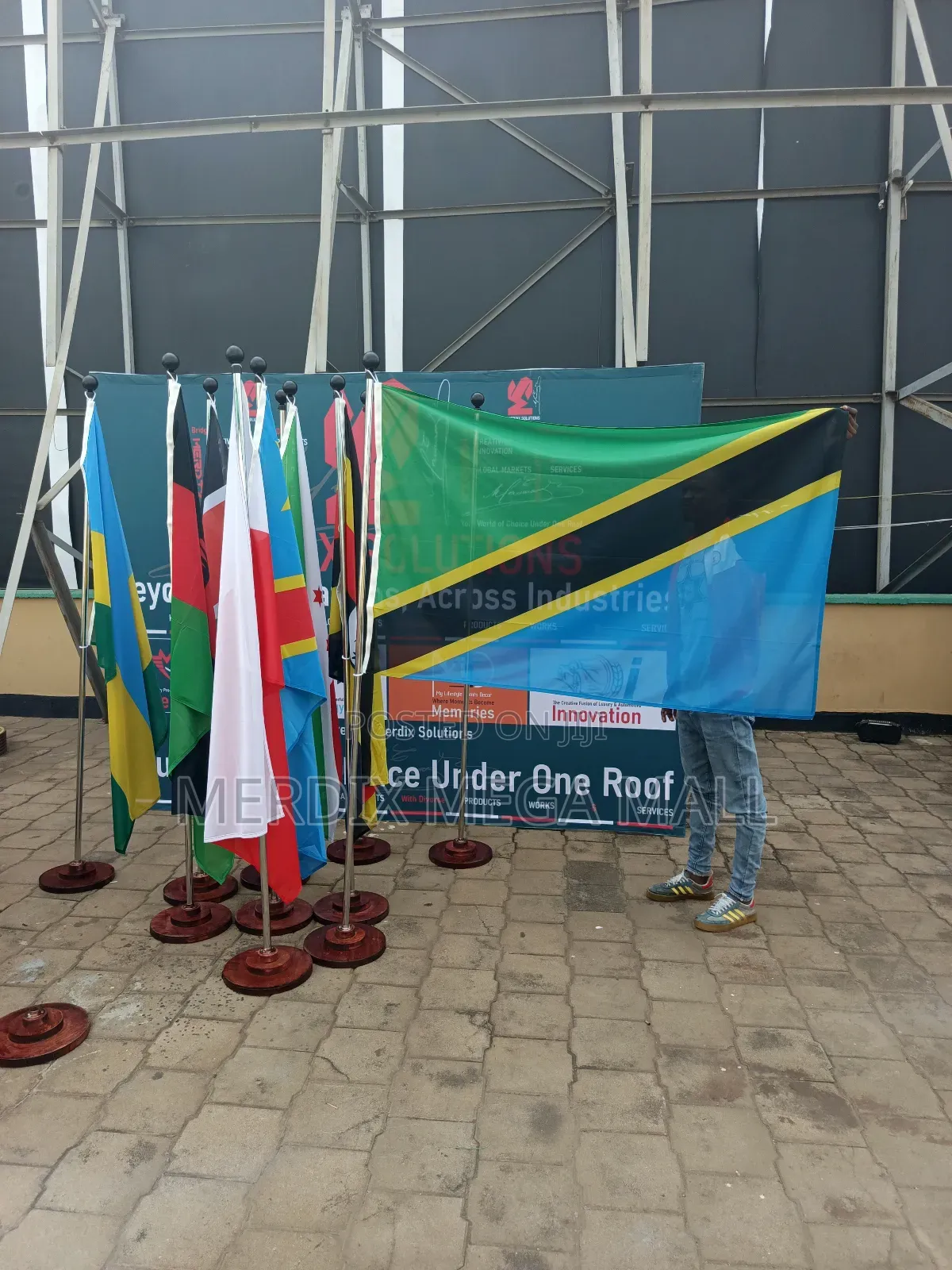 Mt020, Tz Flags, Flags, Flag, Tanzania Flag