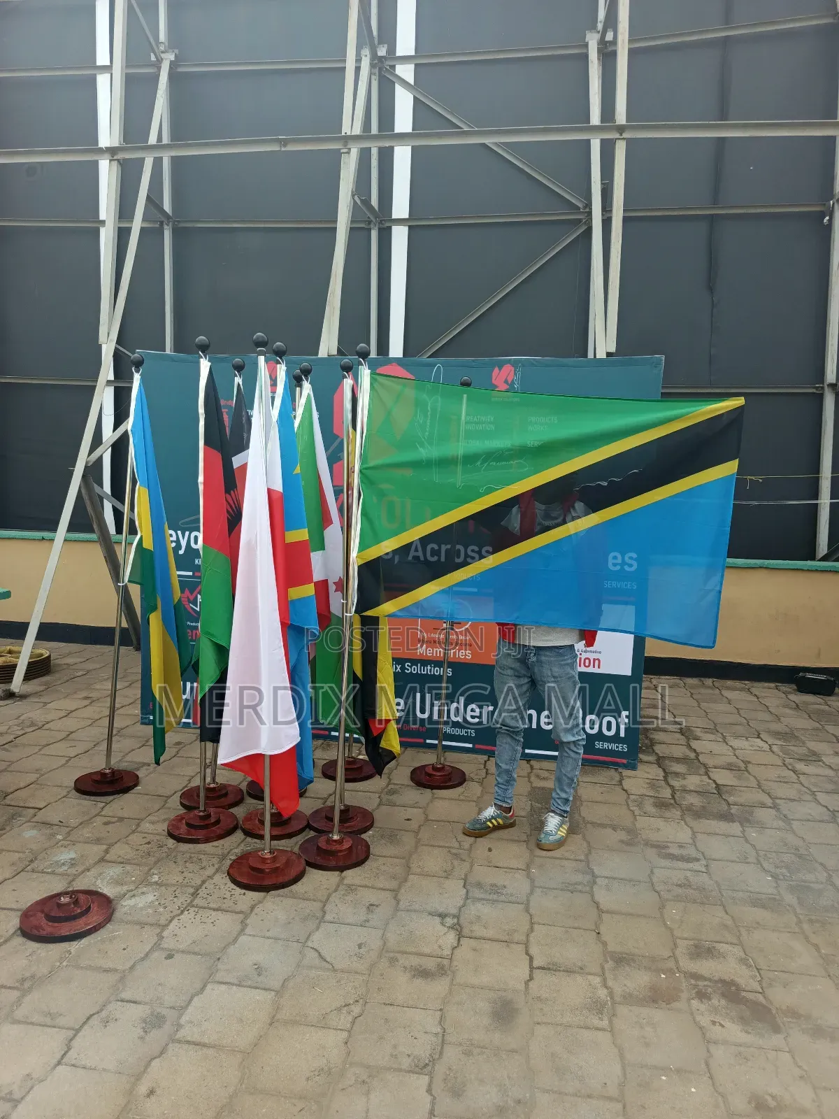 Mt020, Tz Flags, Flags, Flag, Tanzania Flag
