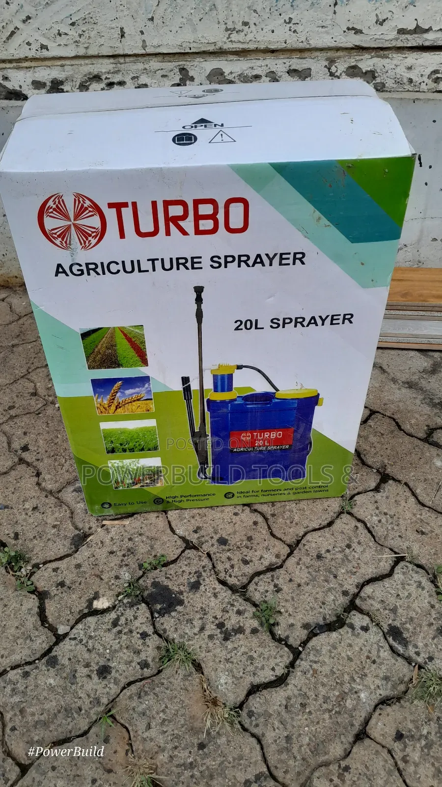 Turbo 20l Backpack Knapsack Sprayer Manual