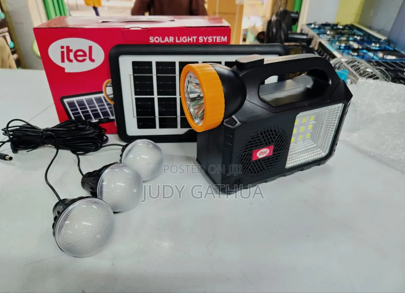 Solar Light With Torch 🔦 And 📻